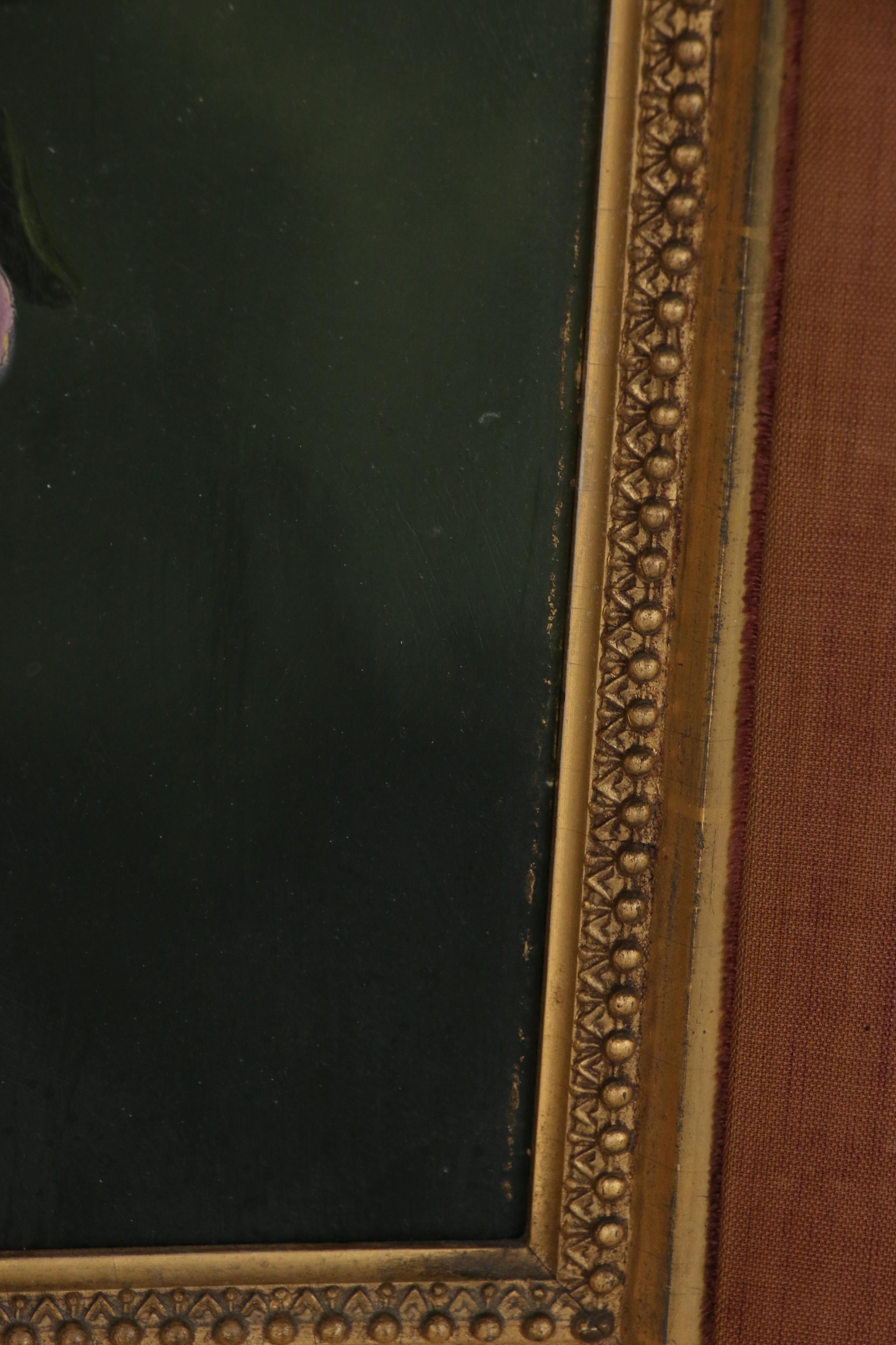 Floral Oil Painting of Wisteria