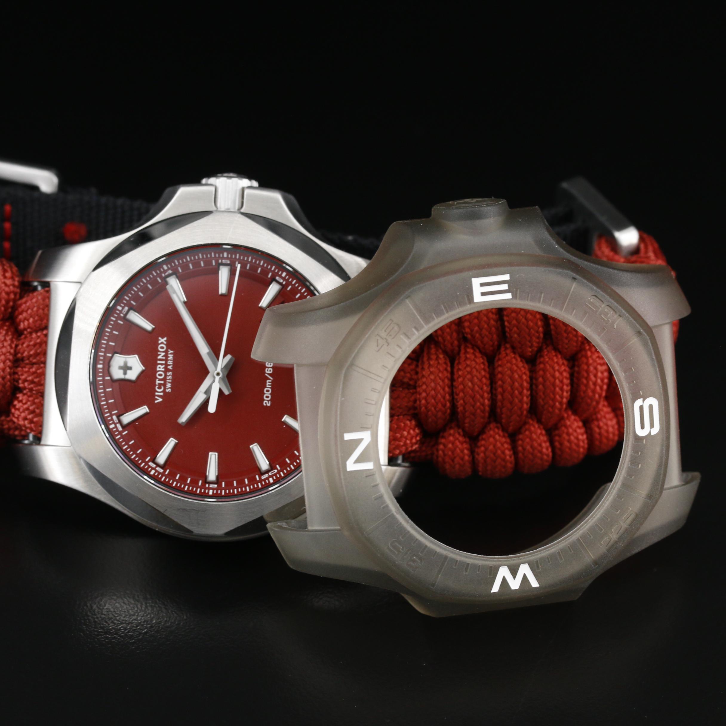 Victorinox "I.N.O.X. Paracord" Stainless Steel Quartz Watch