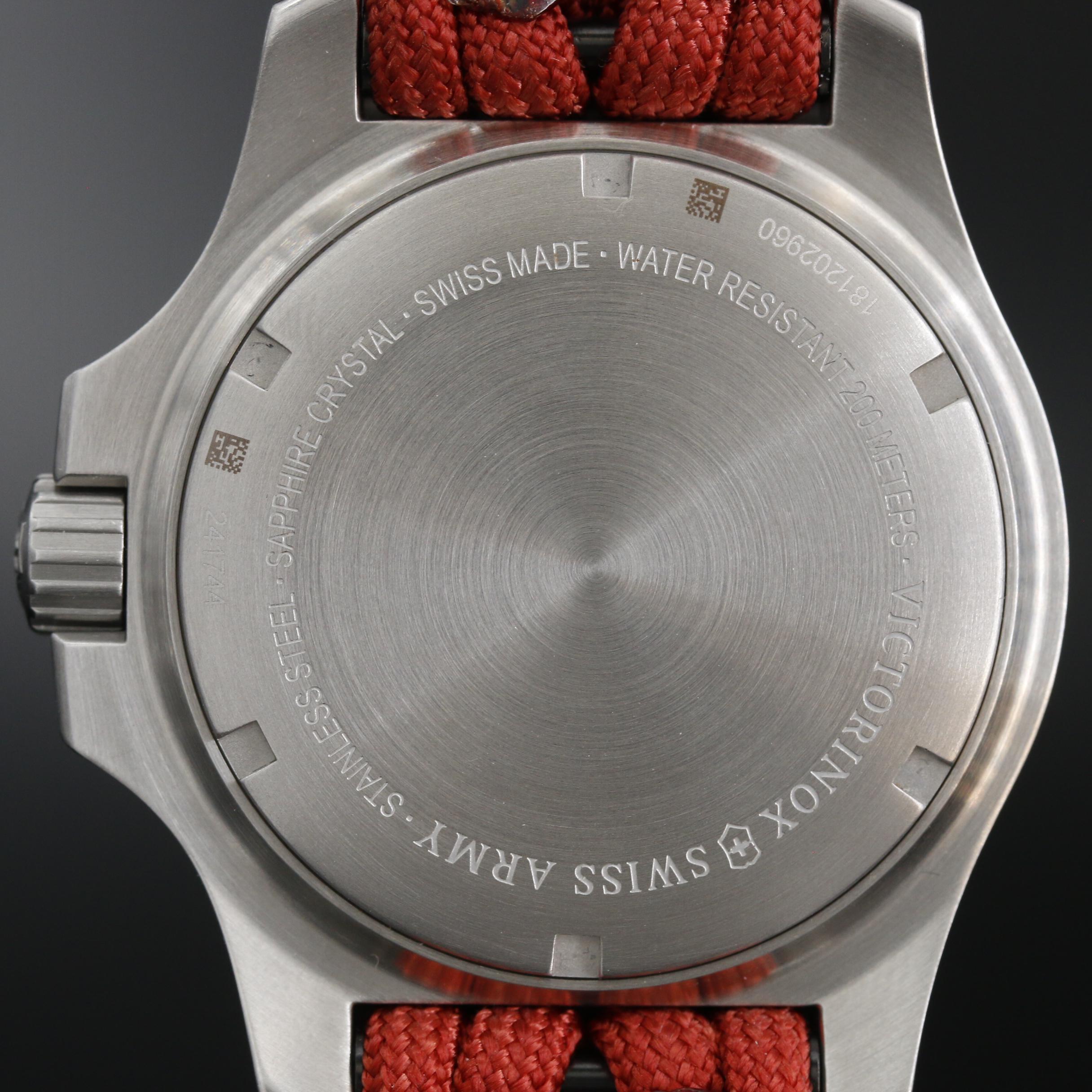 Victorinox "I.N.O.X. Paracord" Stainless Steel Quartz Watch