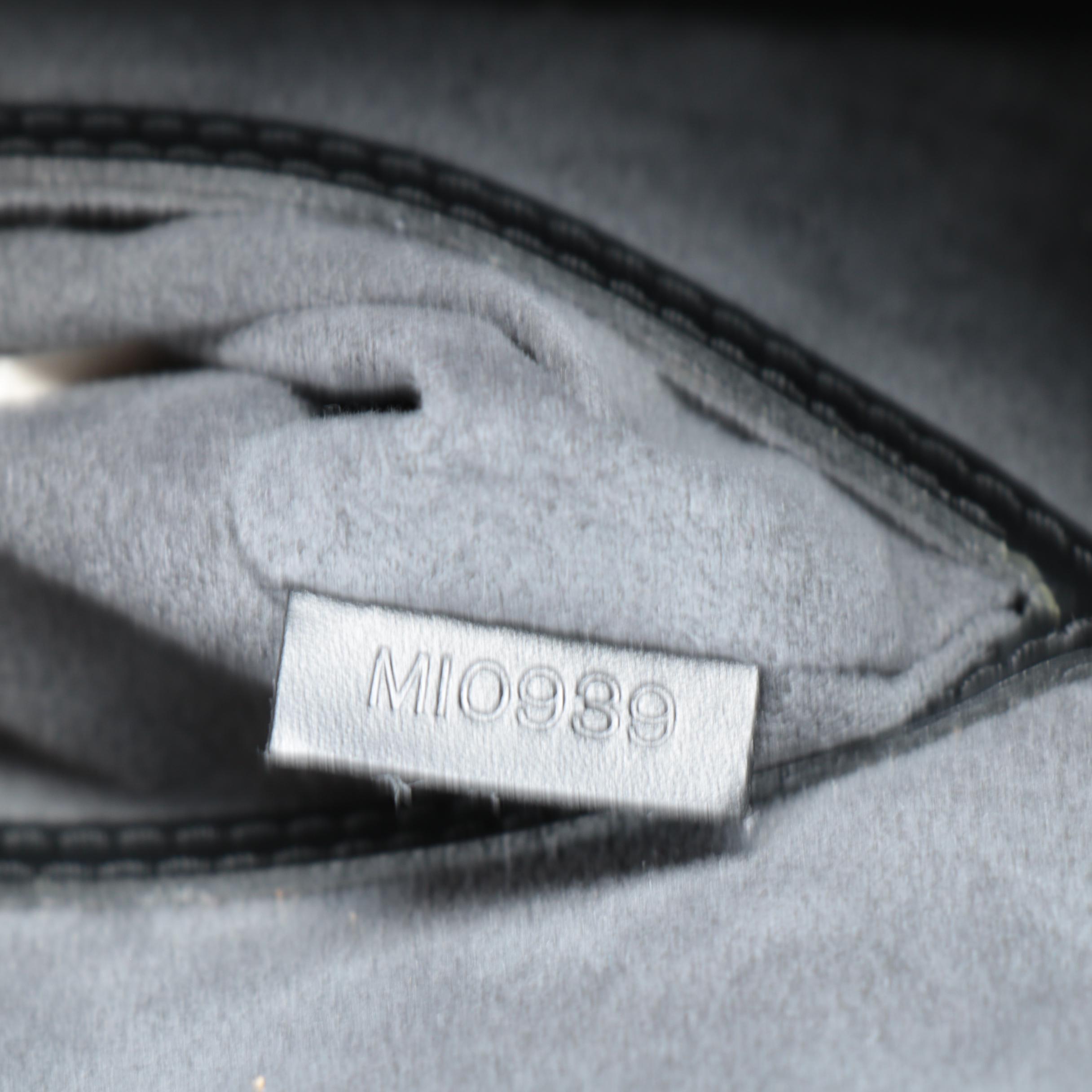 Louis Vuitton Alma PM Satchel in Black Epi Leather