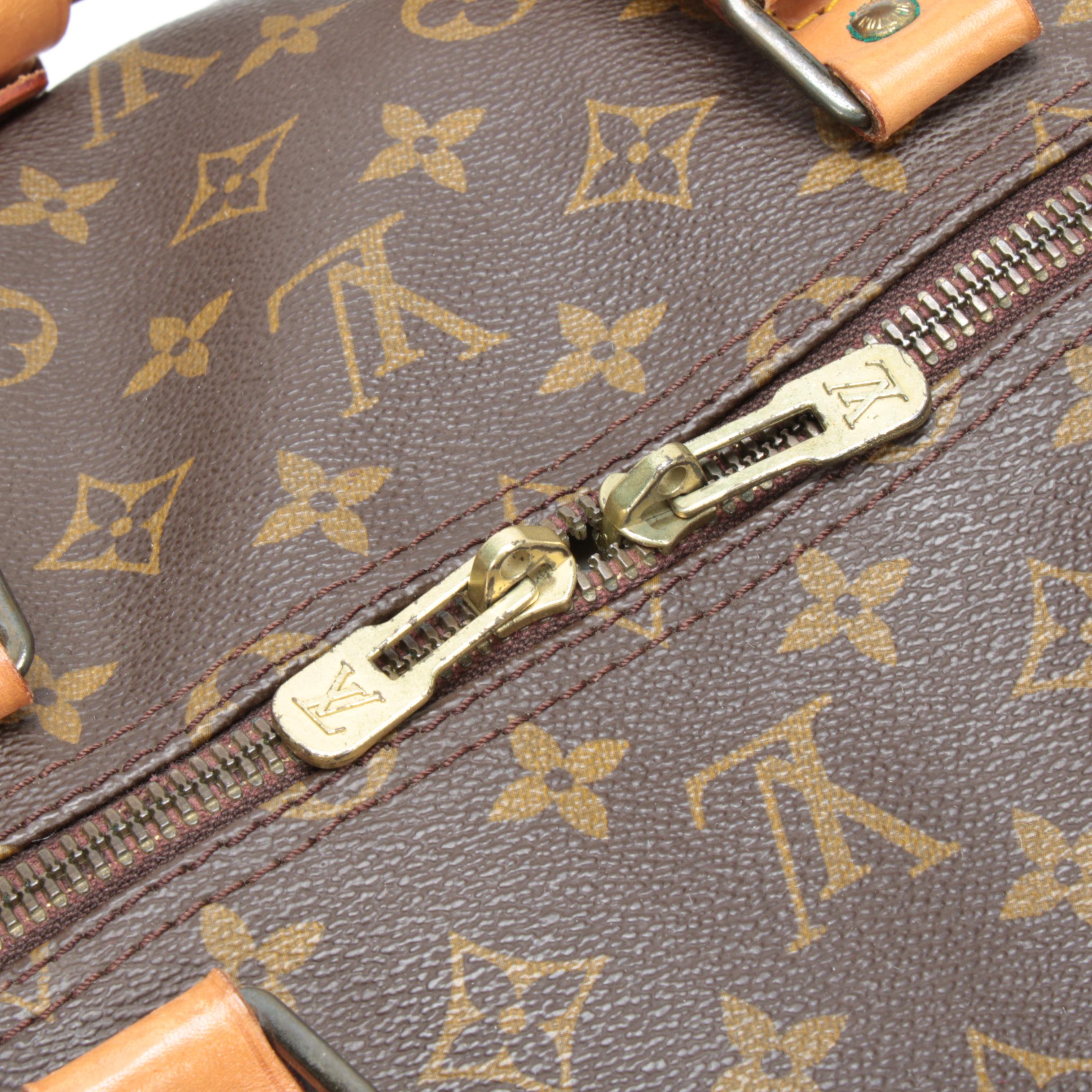 Louis Vuitton Keepall Bandoulière 60 Duffel in Monogram Canvas and Leather