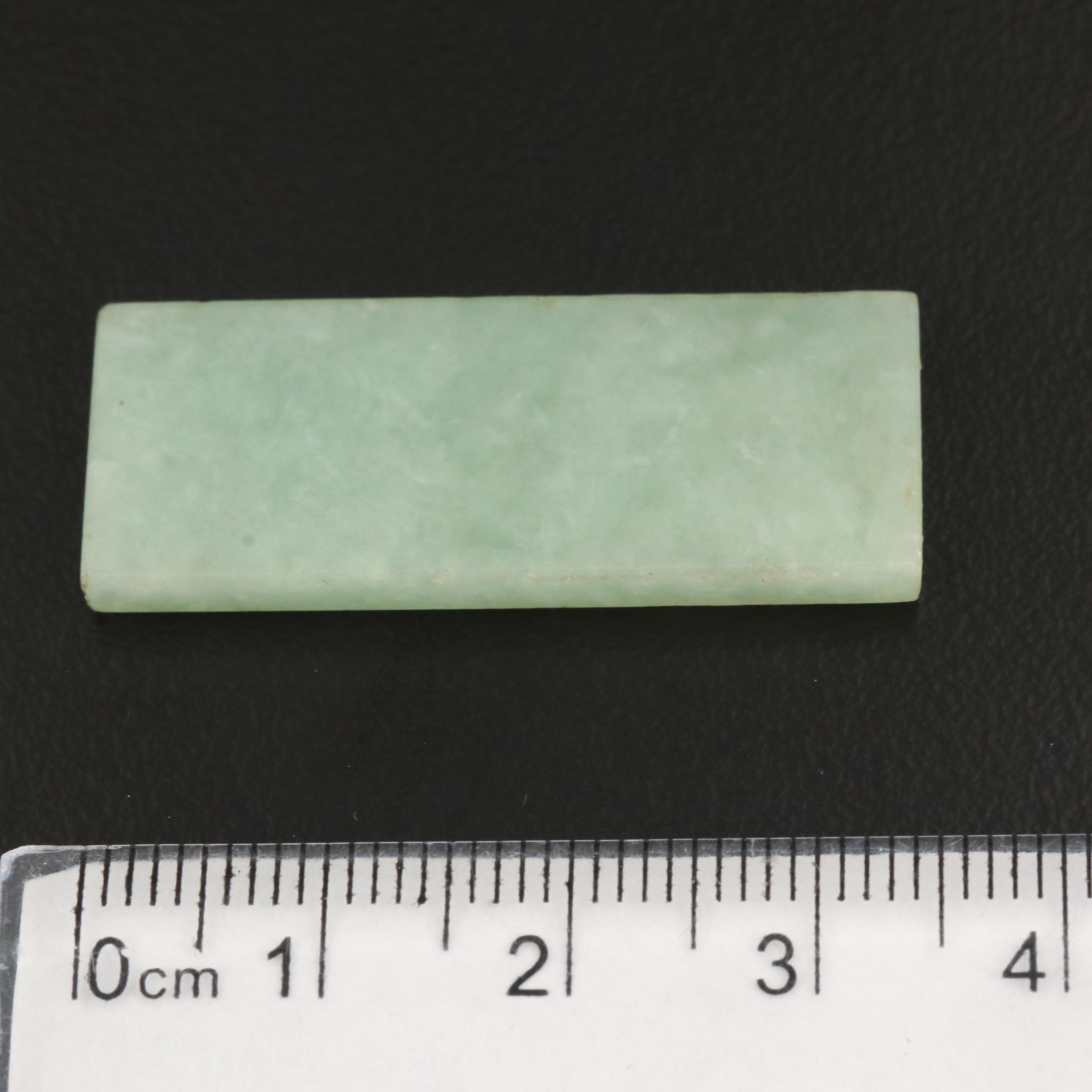 Loose Pear Drop and Rectangle Tablet Jadeiete