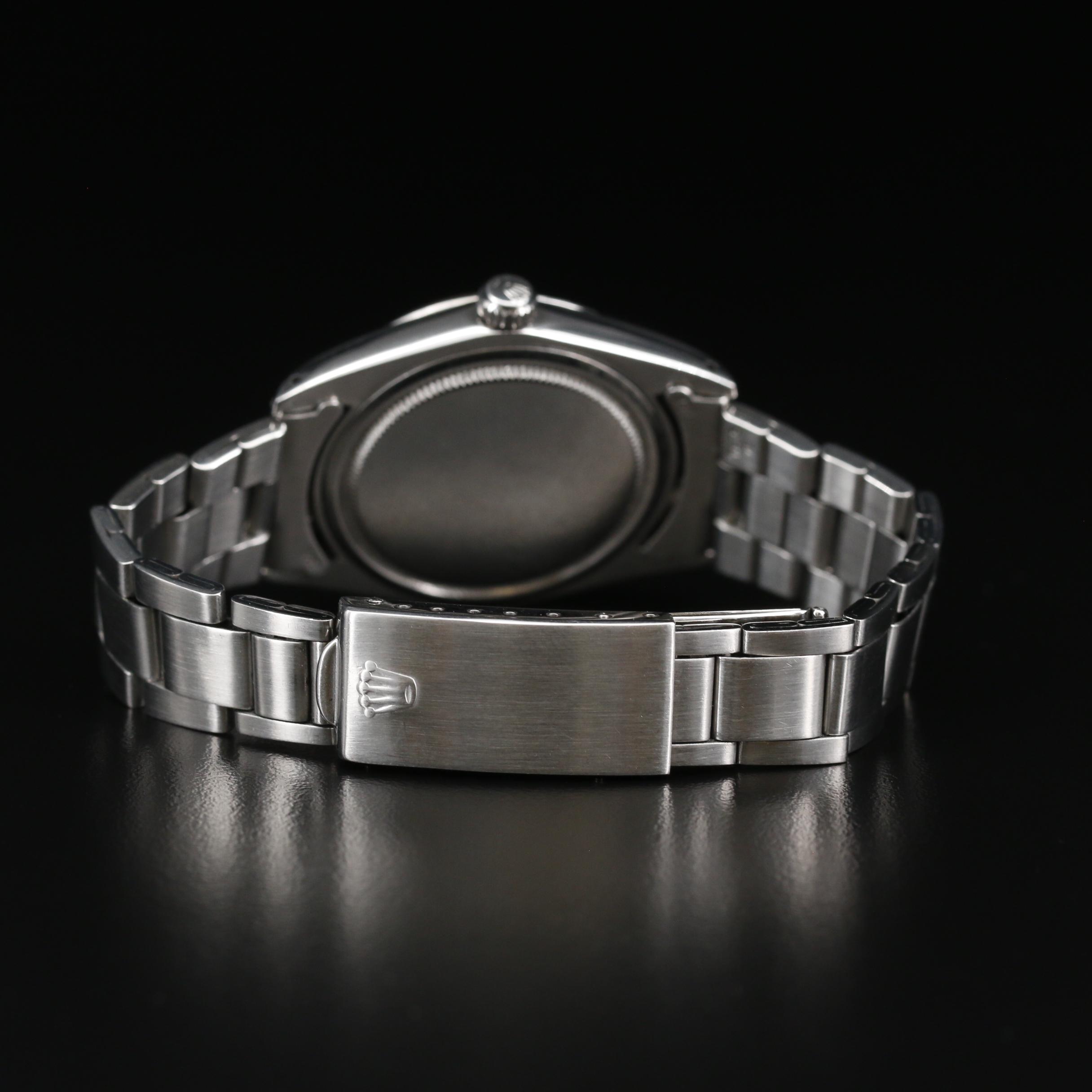 1969 Rolex Oysterdate Stainless Steel Watch