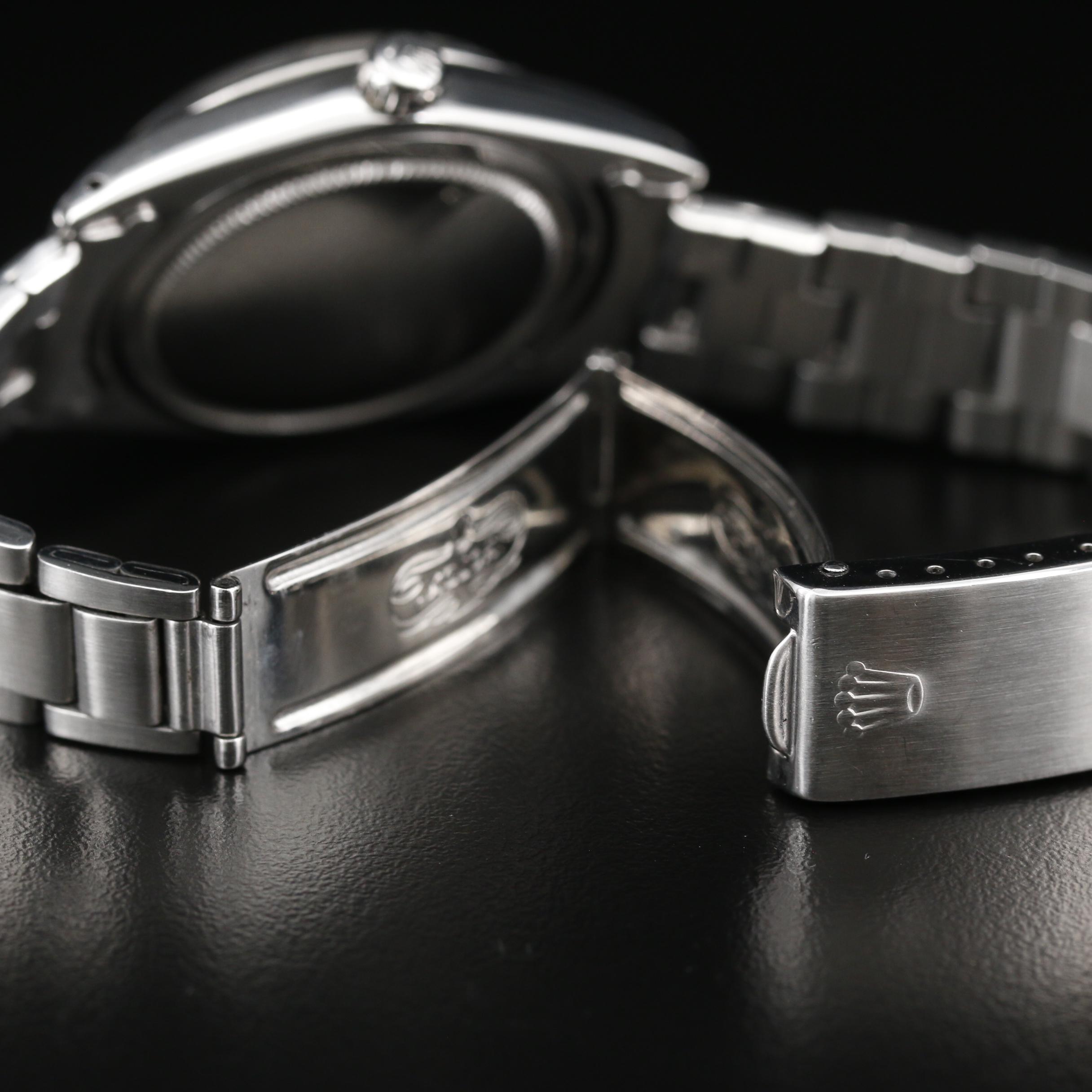 1969 Rolex Oysterdate Stainless Steel Watch