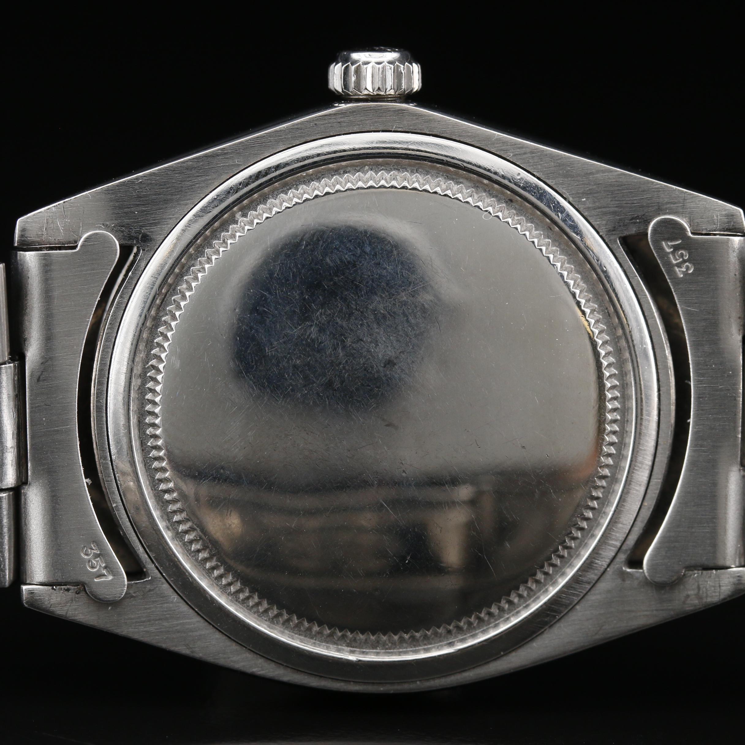 1969 Rolex Oysterdate Stainless Steel Watch