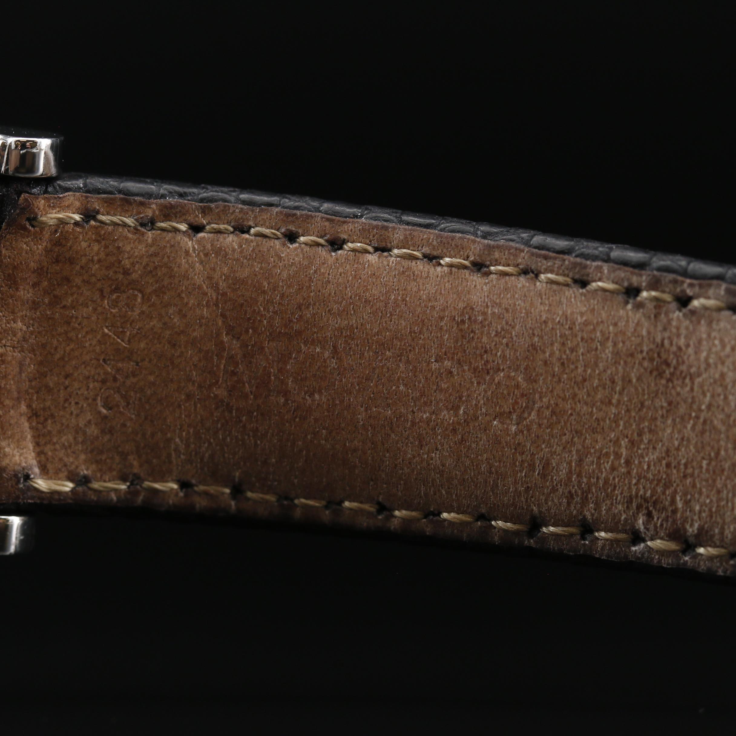 Movado Museum Red Label Diamond Bezel and Stainless Steel Automatic Watch