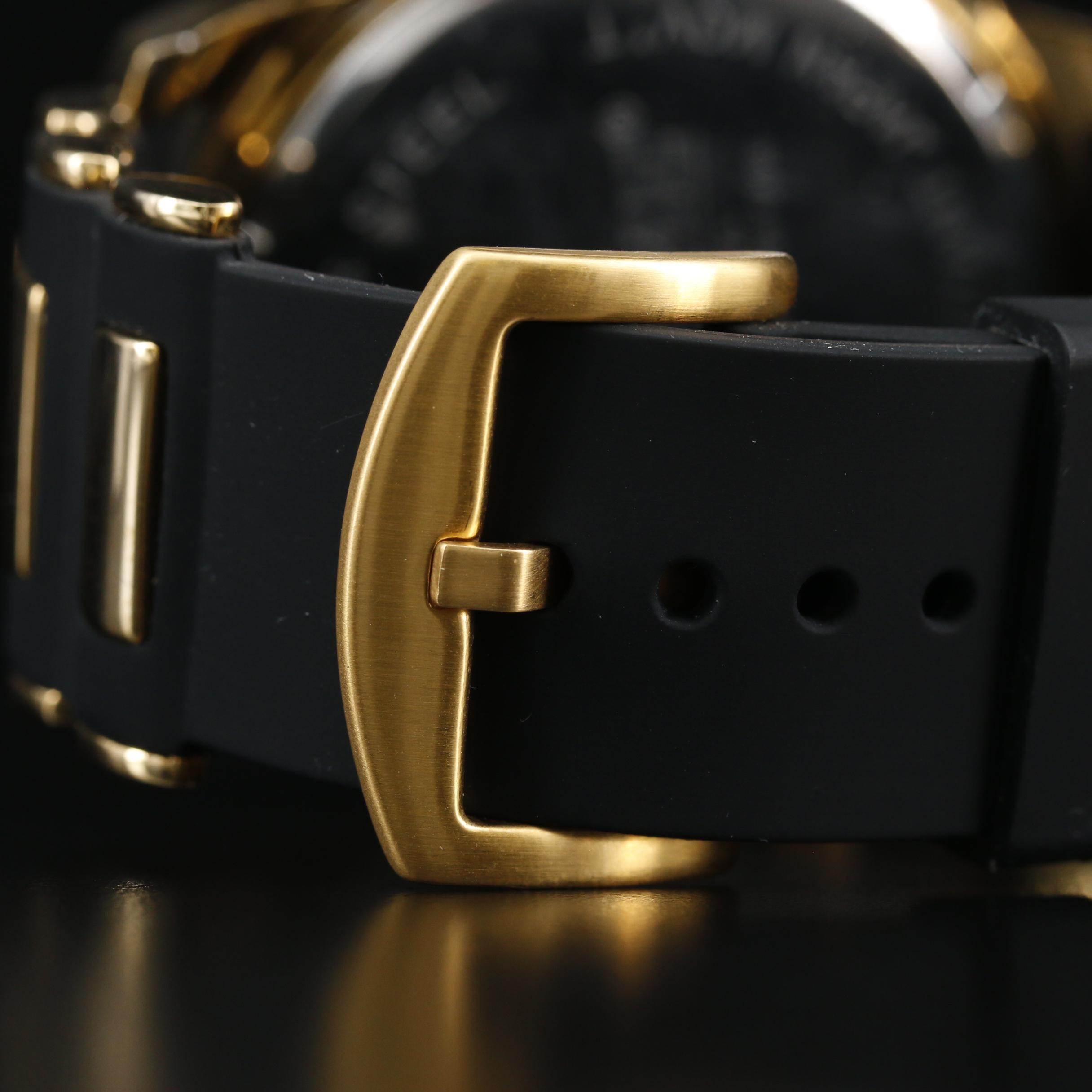 Ice Time Grandmaster Stainless Steel and 6.50 CTW Diamond Quartz Watch