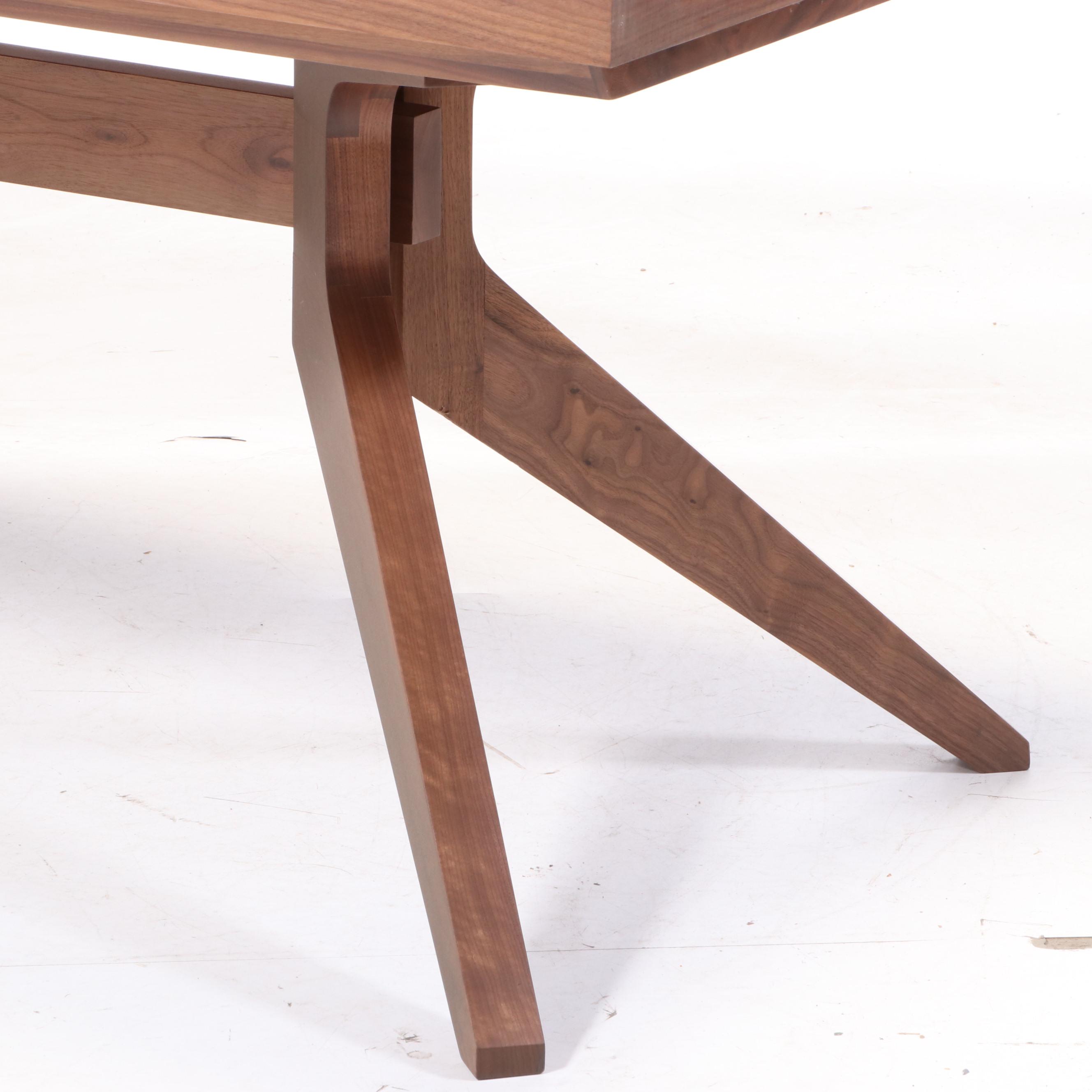 Matthew Hilton for Case Walnut "Cross Extension Table"