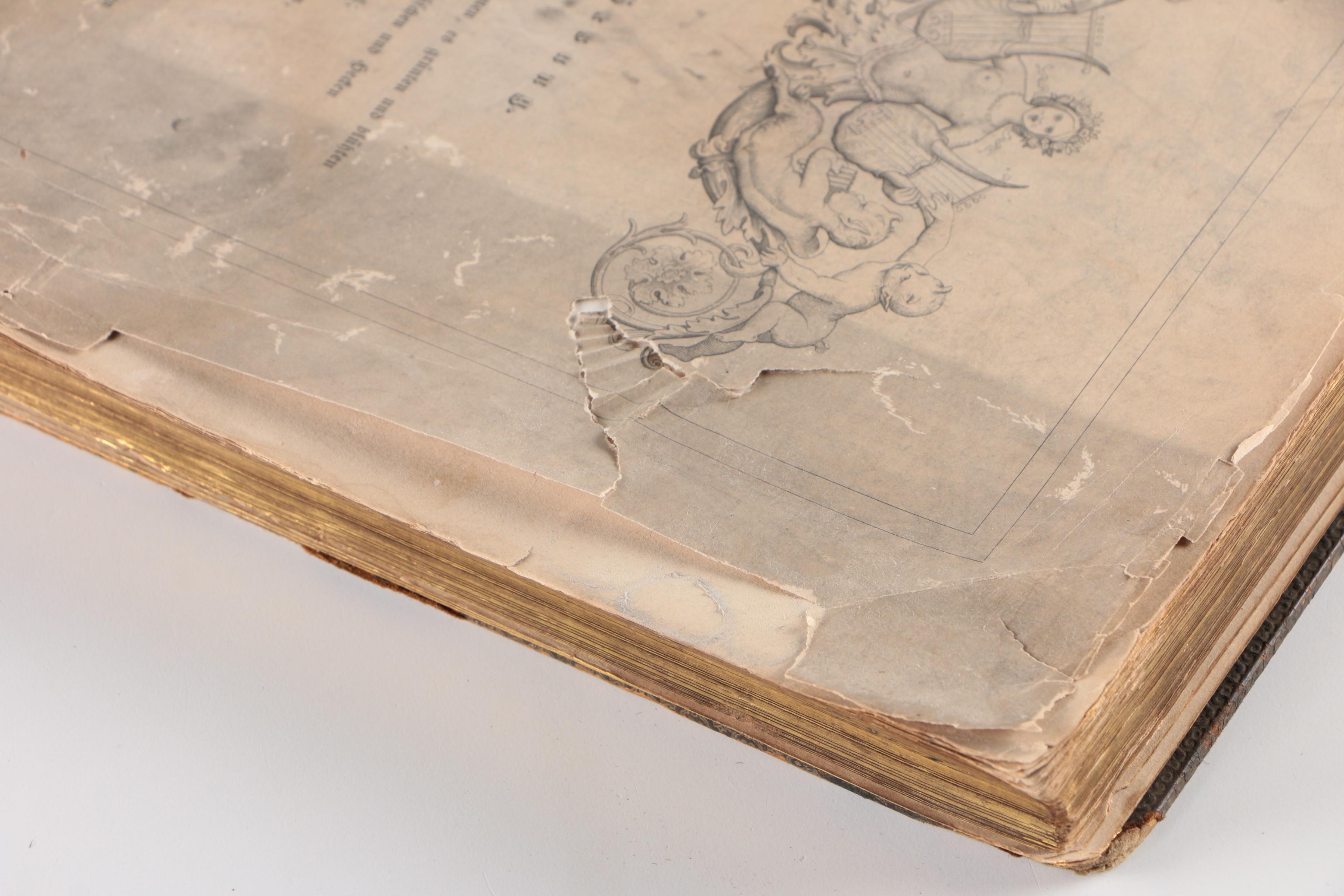 Illustrated German-Language "Reynard the Fox" by Johann Wolfgang von Goethe