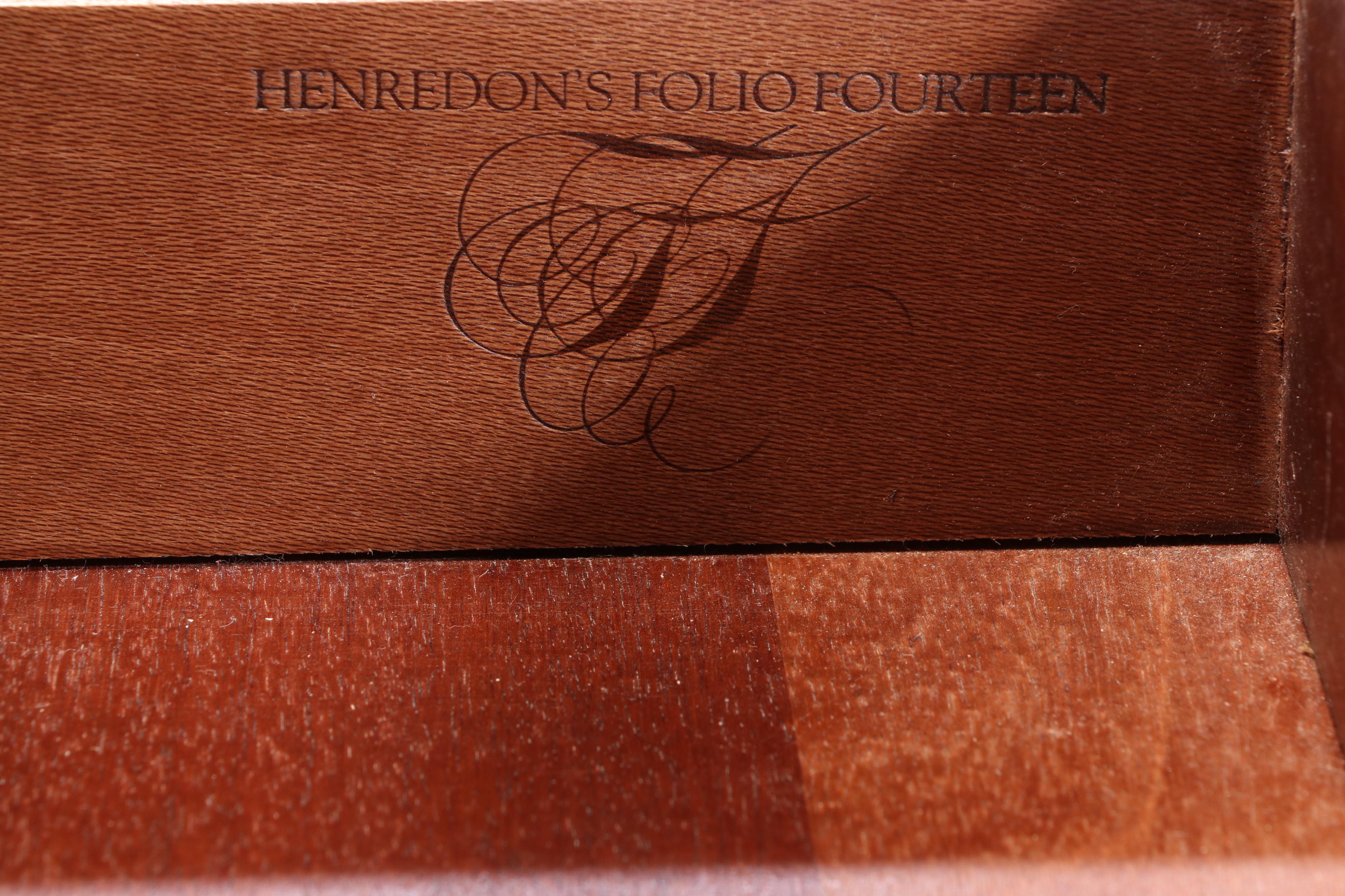 Henredon "Folio Fourteen" Mahogany Nightstands