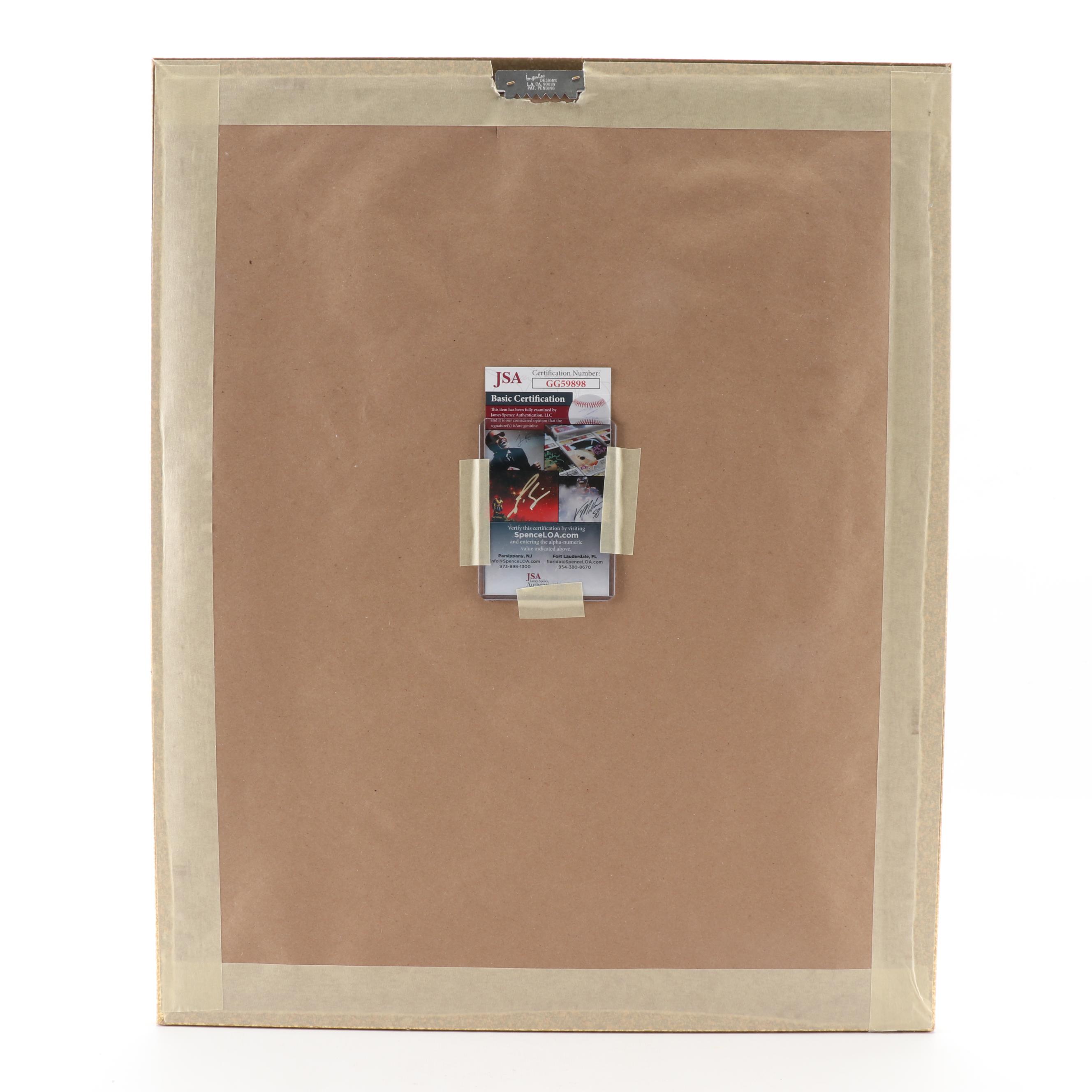 Tom Wopat, Catherine Bach and John Schneider Signed "Dukes of Hazzard"  COA