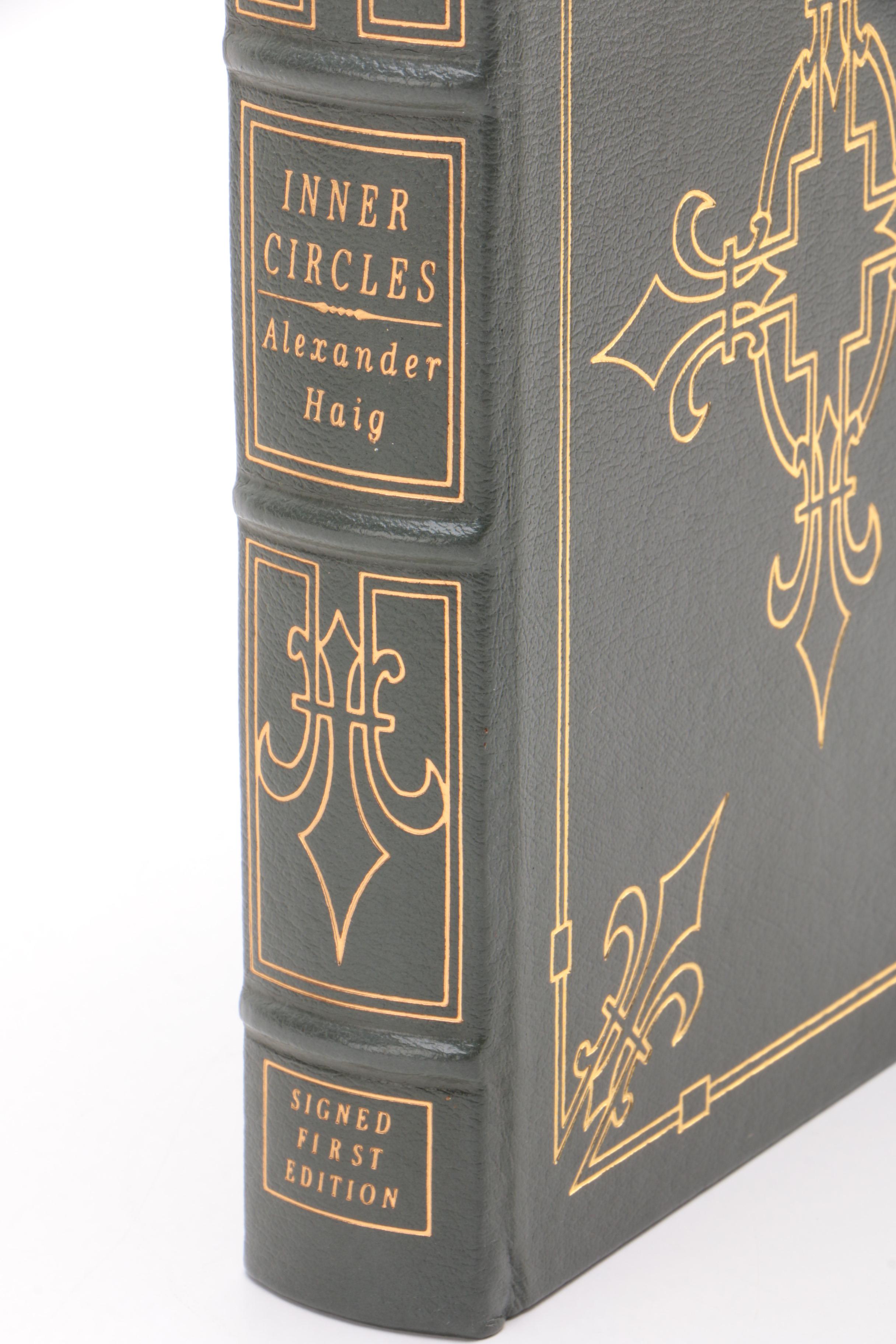 Easton Press Signed First Edition "Inner Circles" by Alexander M. Haig Jr., 1992