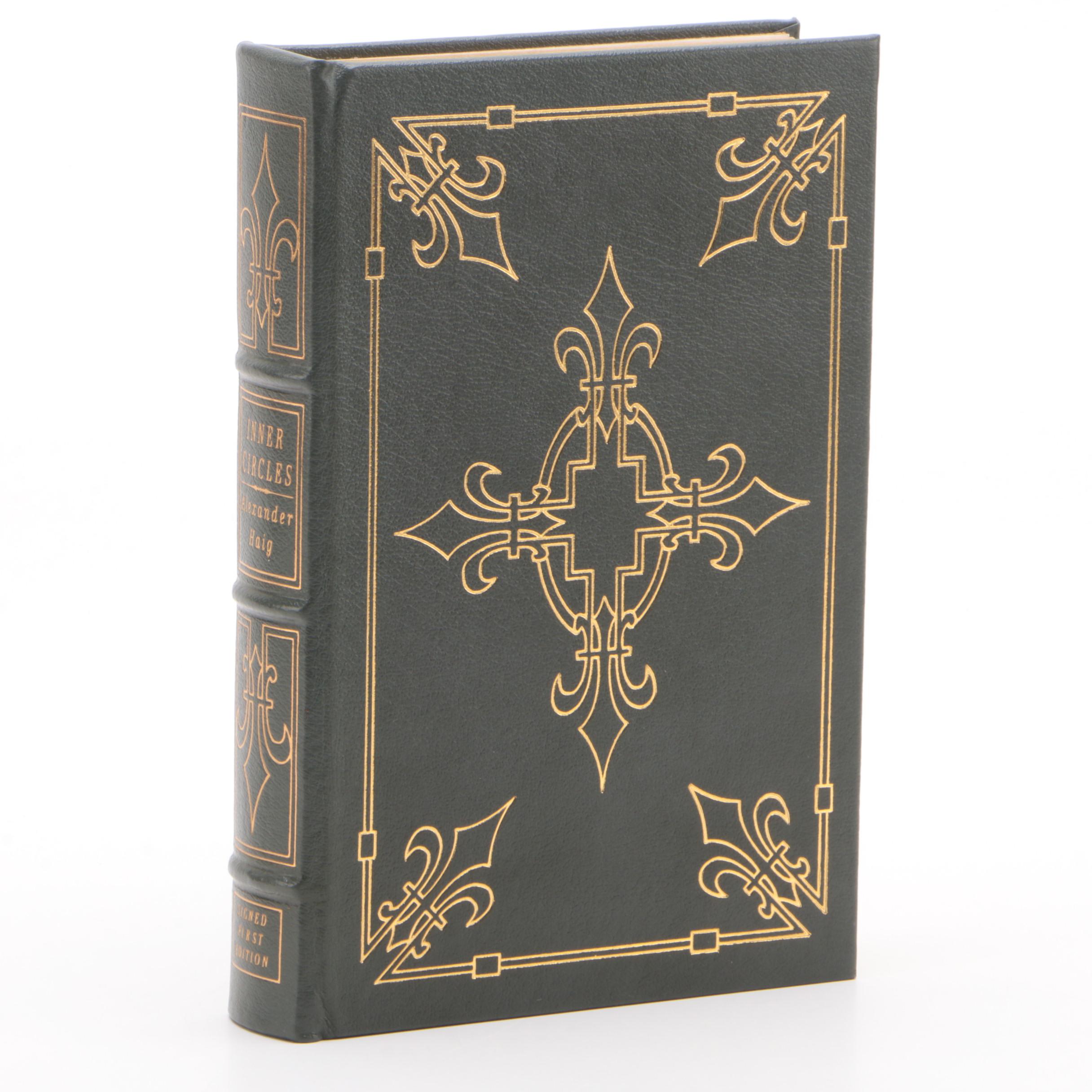 Easton Press Signed First Edition "Inner Circles" by Alexander M. Haig Jr., 1992