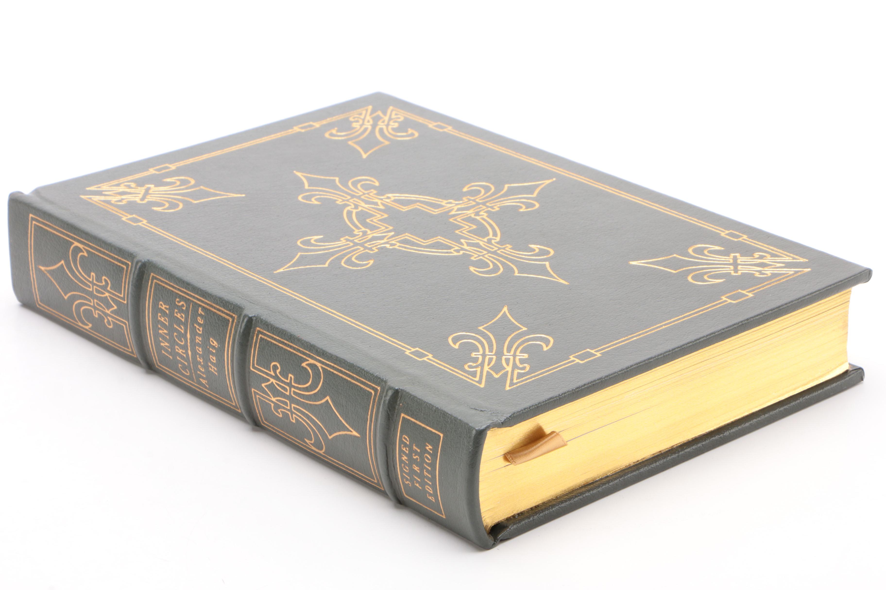 Easton Press Signed First Edition "Inner Circles" by Alexander M. Haig Jr., 1992