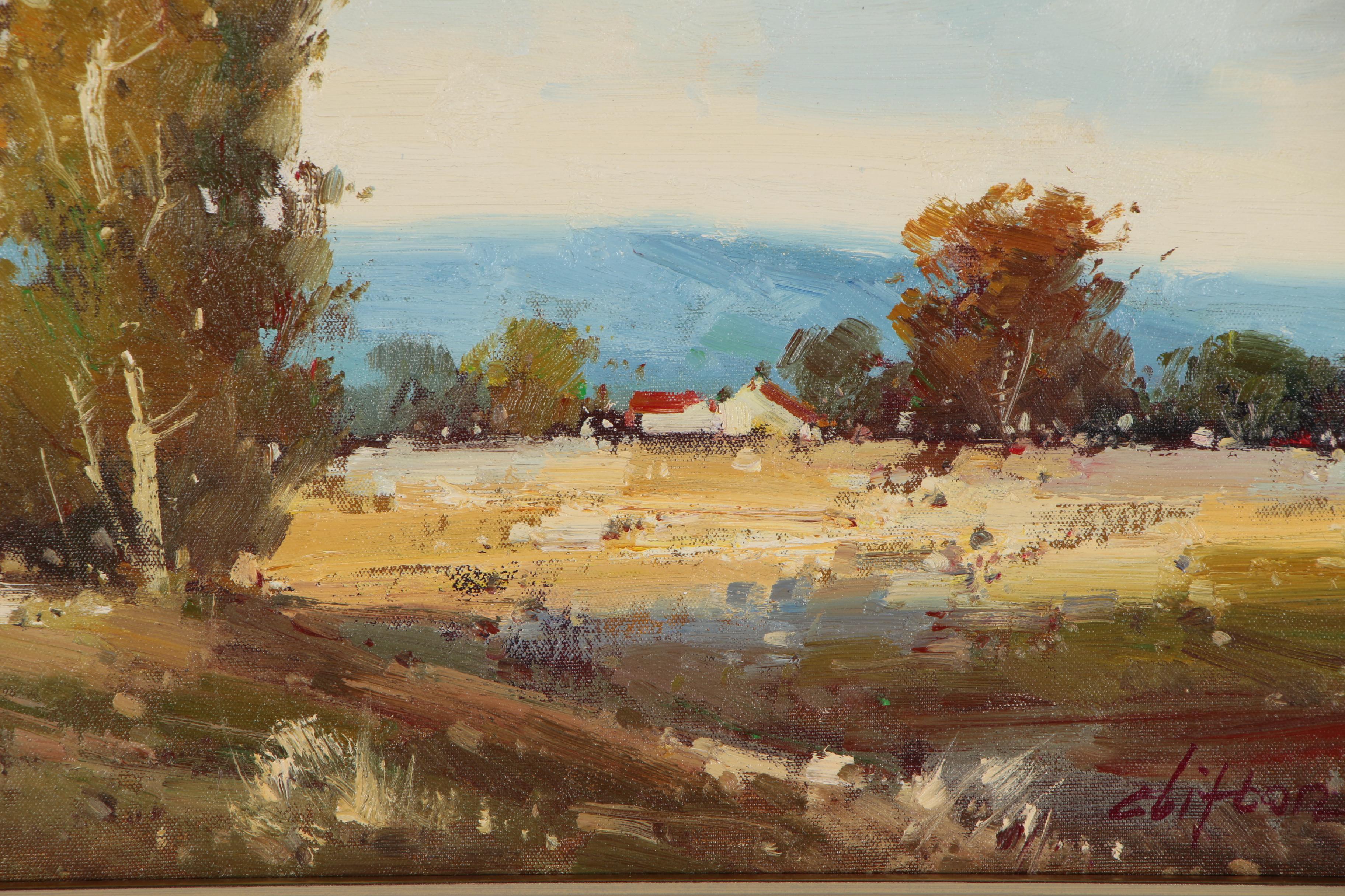 Landscape Oil Painting, Late 20th to 21st Century