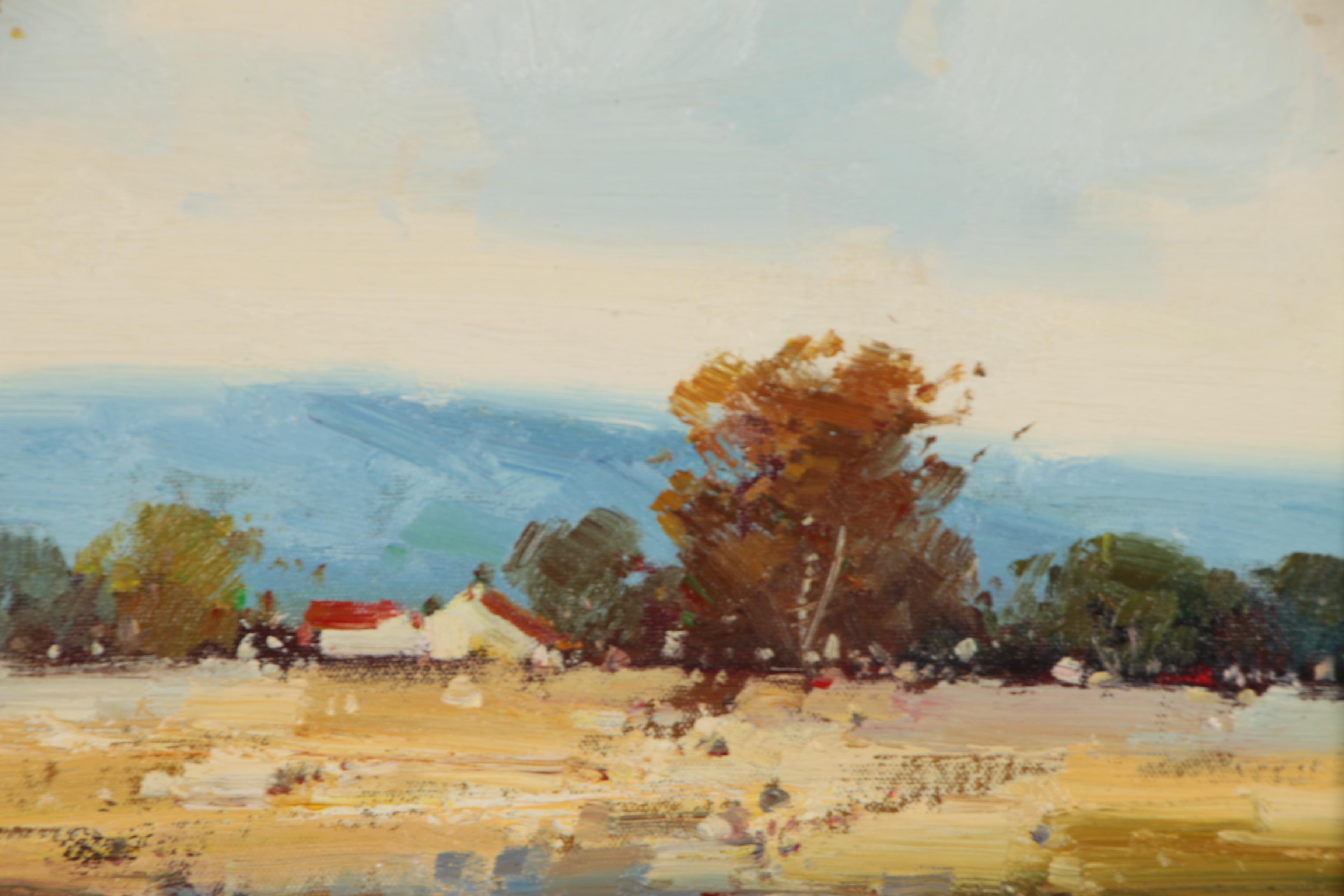 Landscape Oil Painting, Late 20th to 21st Century