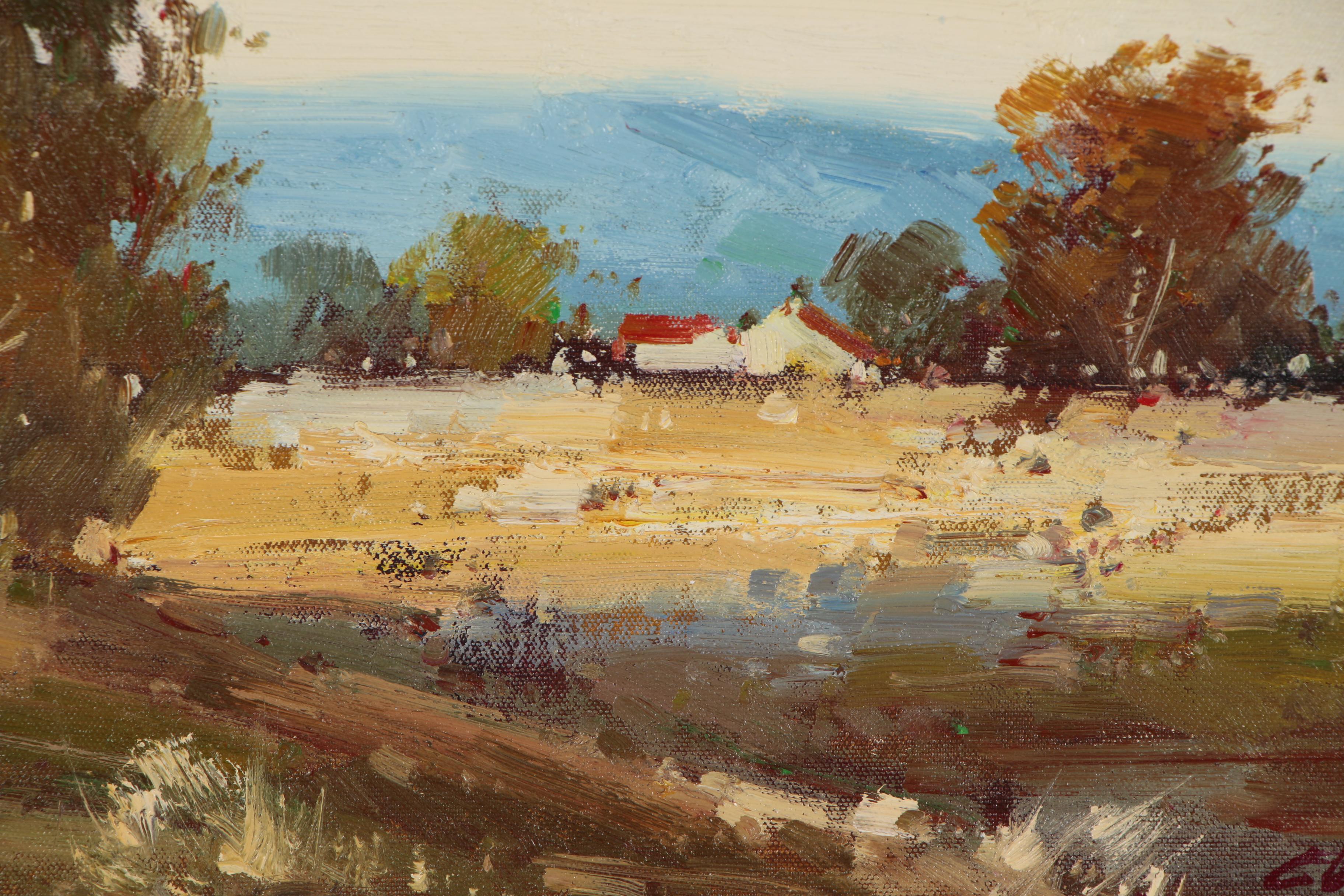 Landscape Oil Painting, Late 20th to 21st Century