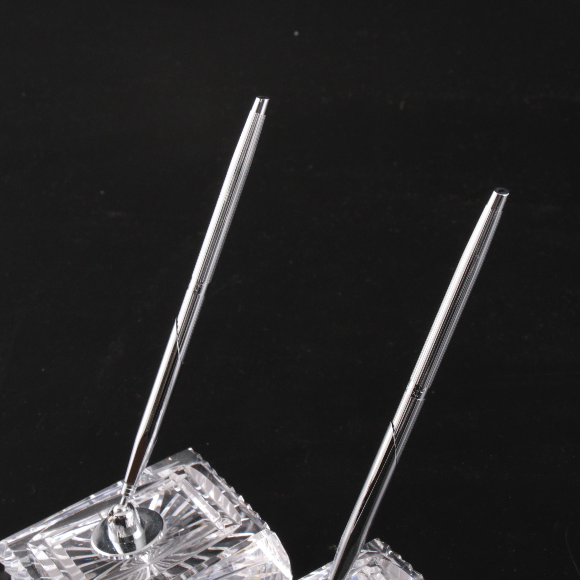 Waterford Crystal Ballpoint Pens and Holders