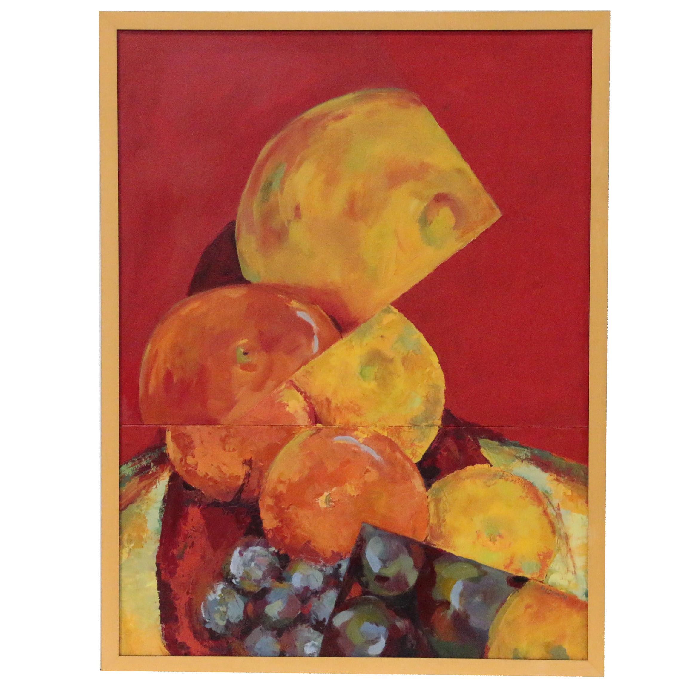 Victoria Jensen Oil Painting of Fruit