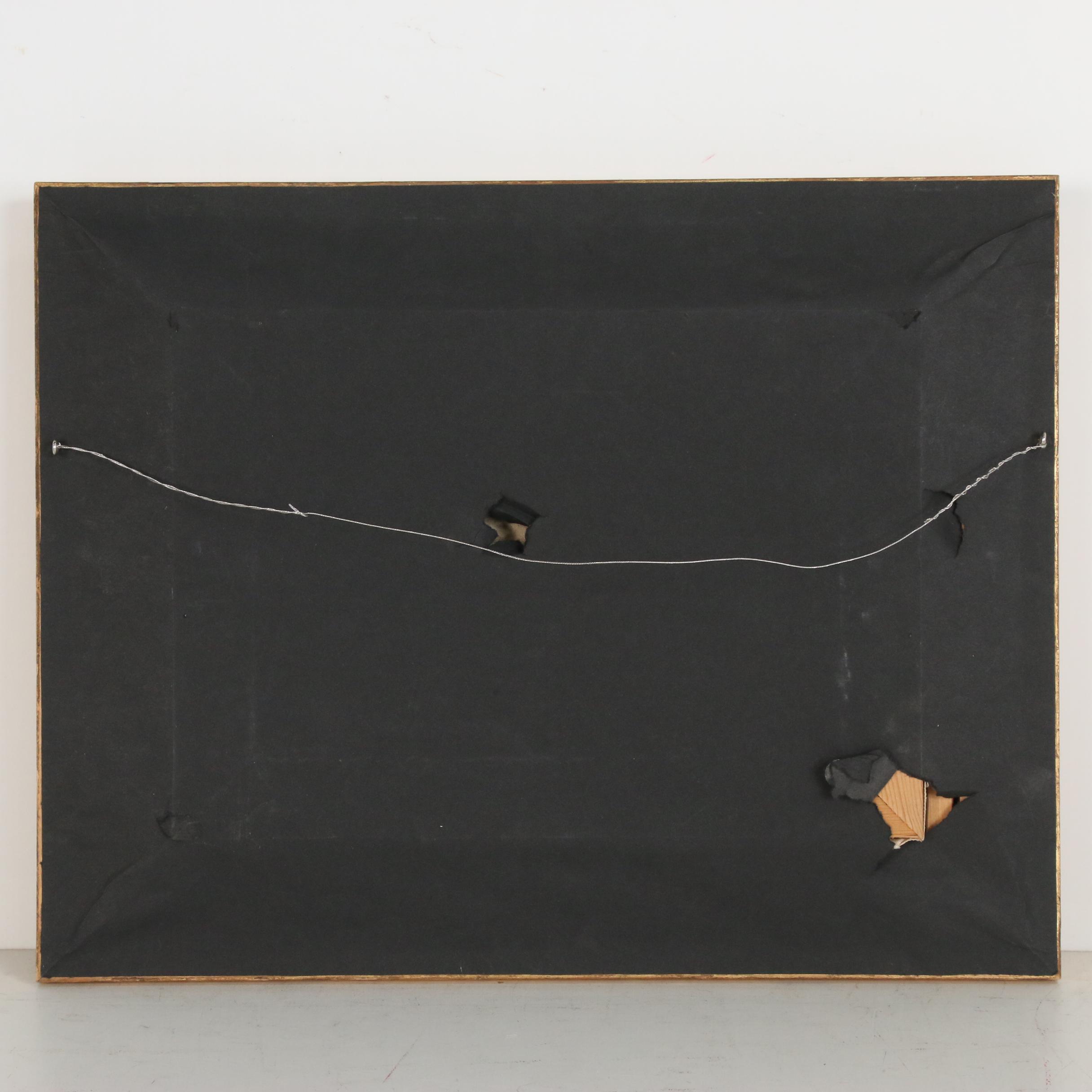 Oil Painting after Gustav Wentzel "Breakfast, the Artist's Mother and Brother"