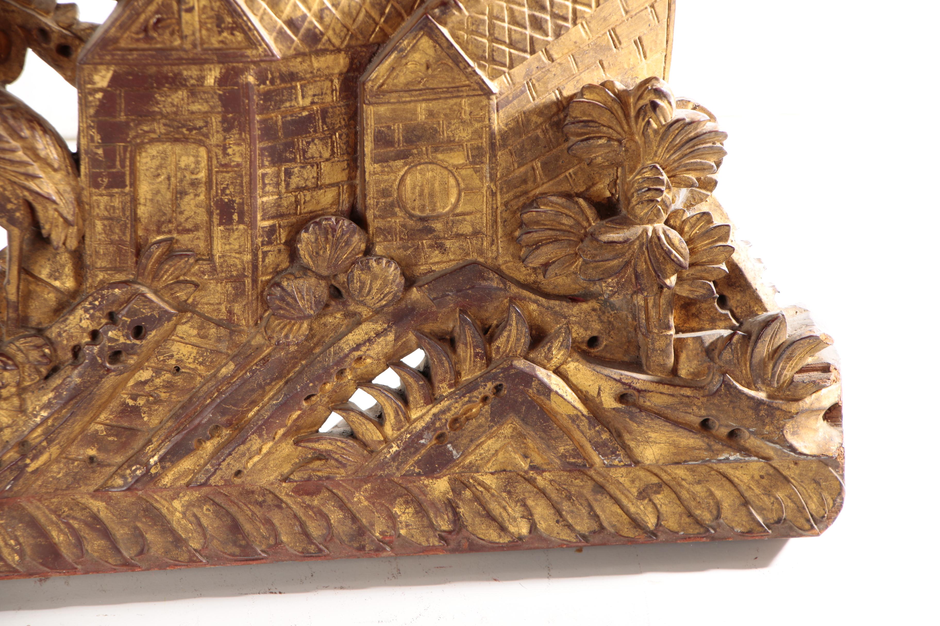 Thai Ancient Chinese Medicine Pharmacy "Tek Heng Yu" Storefront Sign, 1919