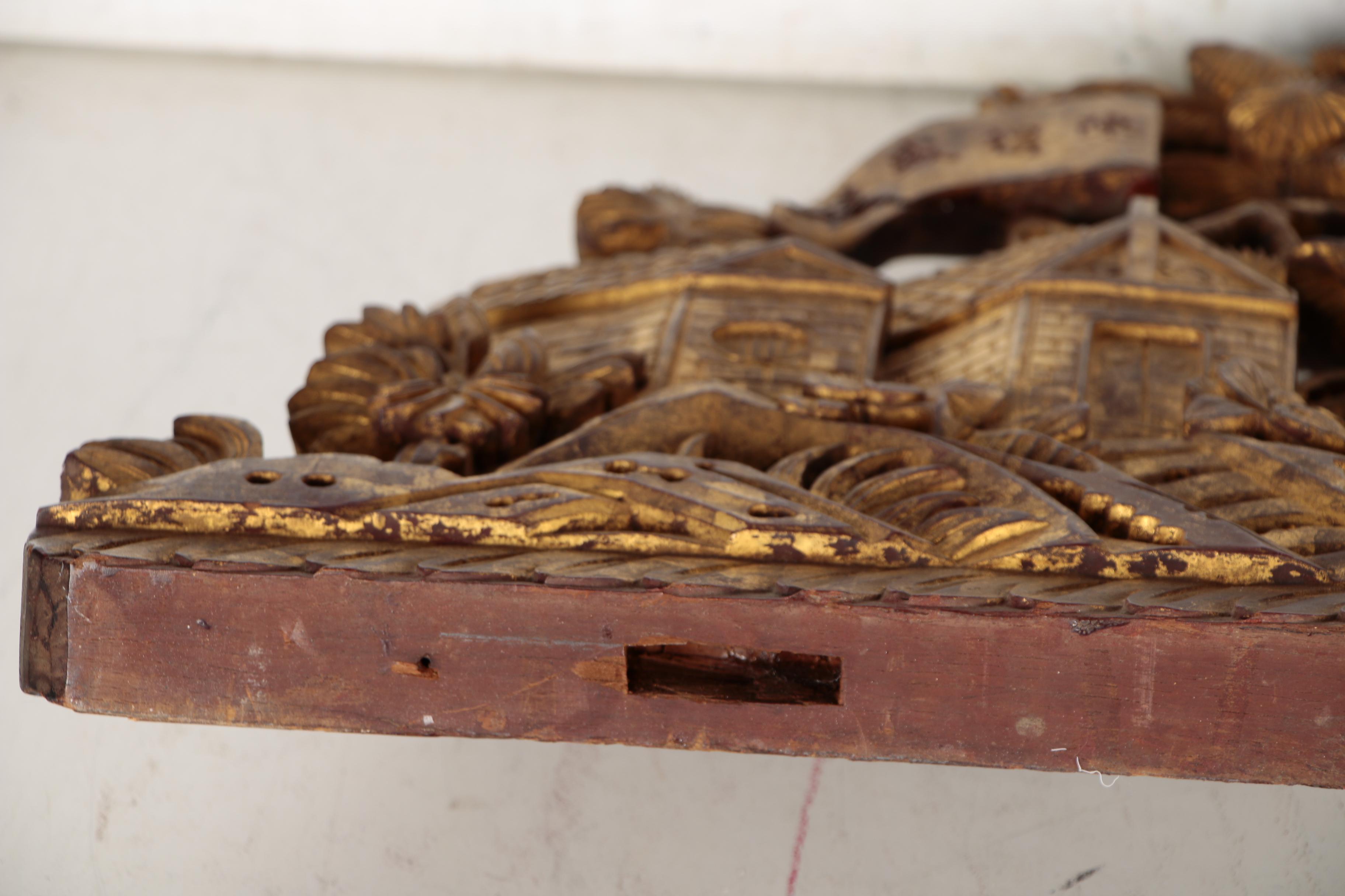 Thai Ancient Chinese Medicine Pharmacy "Tek Heng Yu" Storefront Sign, 1919