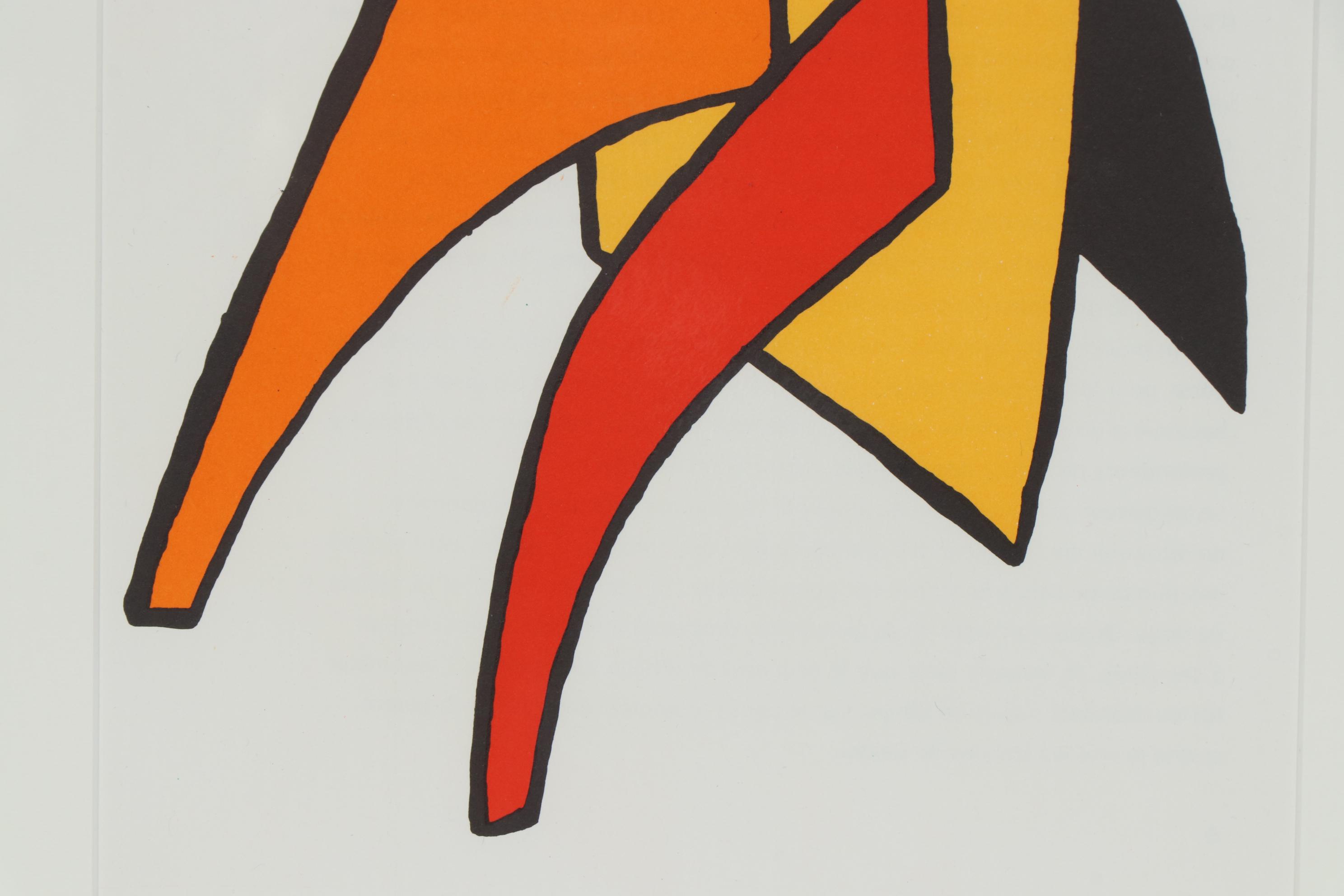 Alexander Calder Color Lithograph for "Derrière le Miroir", 1963