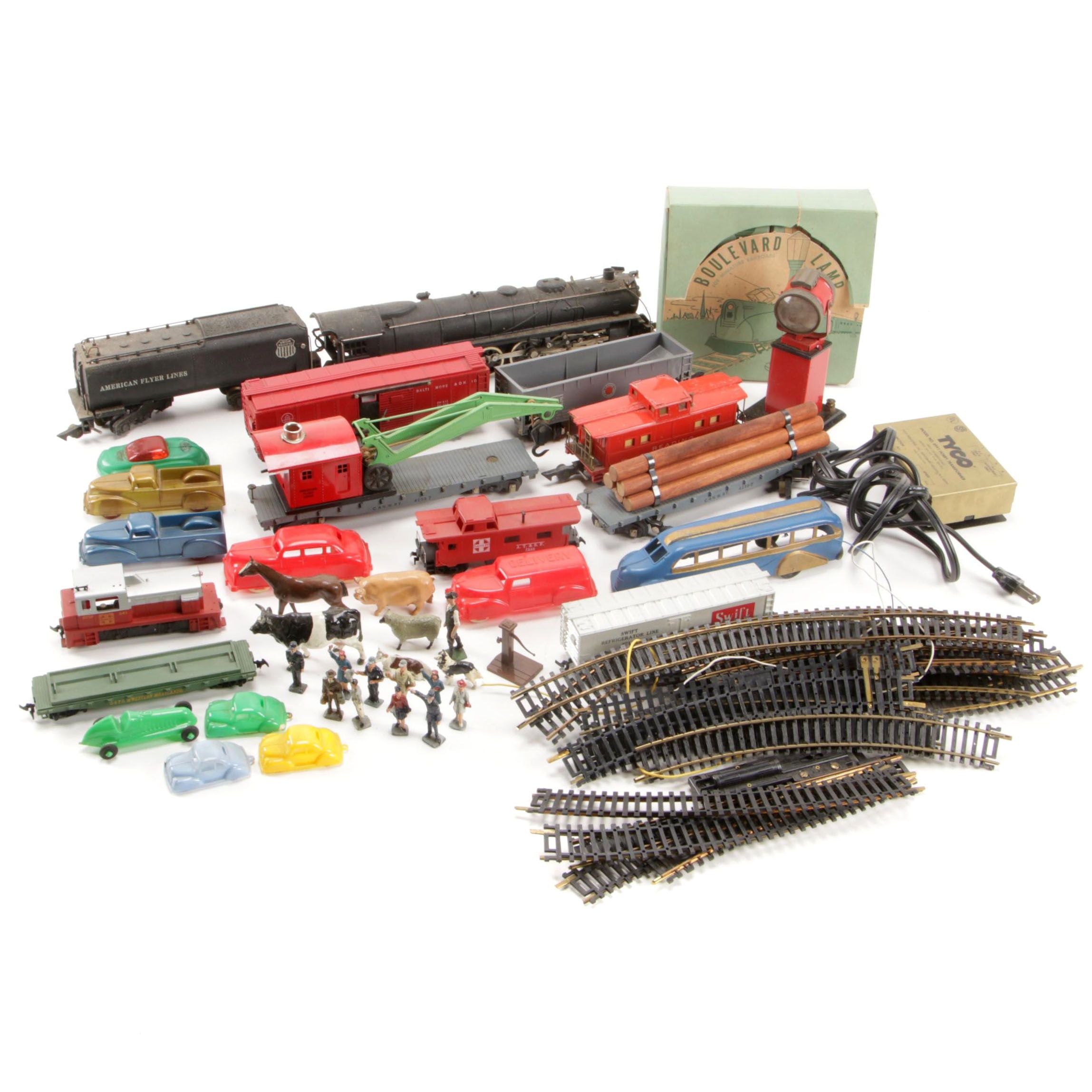 A.C. Gilbert Co. American Flyer Model Trains, Vehicles, and More, Mid-20th C.