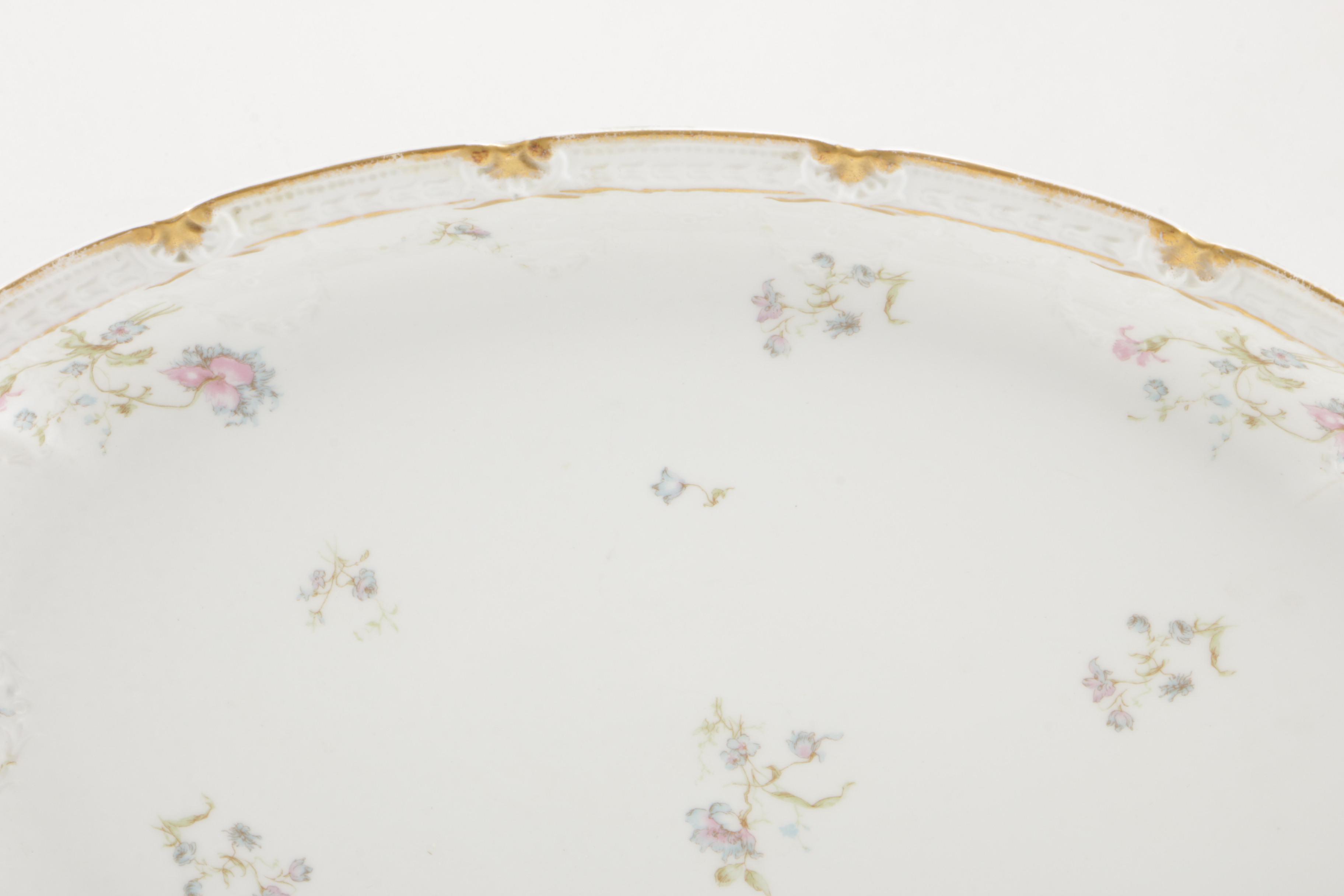 Haviland & Co. for D. F. Richardson Porcelain Serving Platters, Early 20th C.