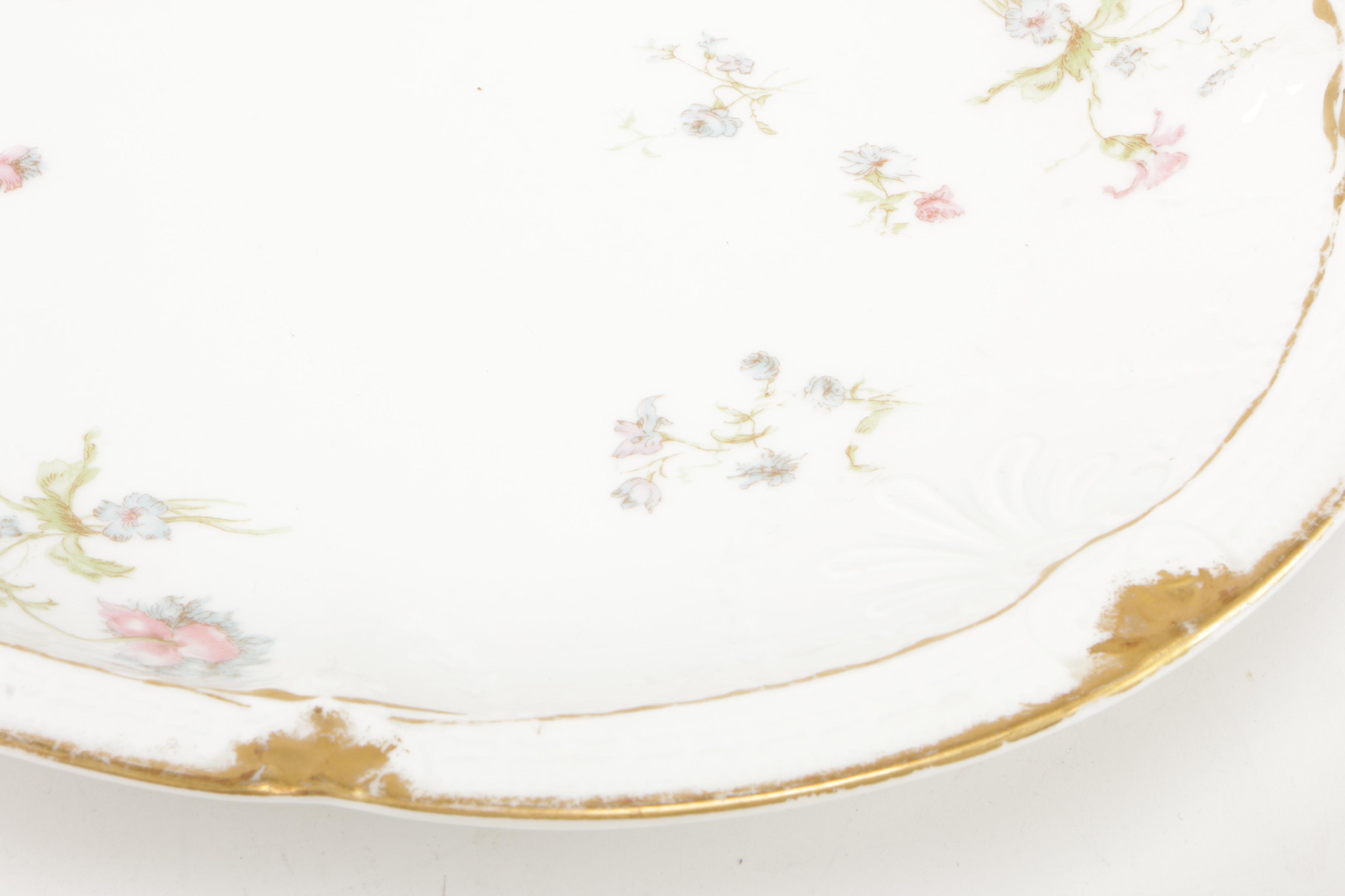 Haviland & Co. for D. F. Richardson Porcelain Serving Platters, Early 20th C.