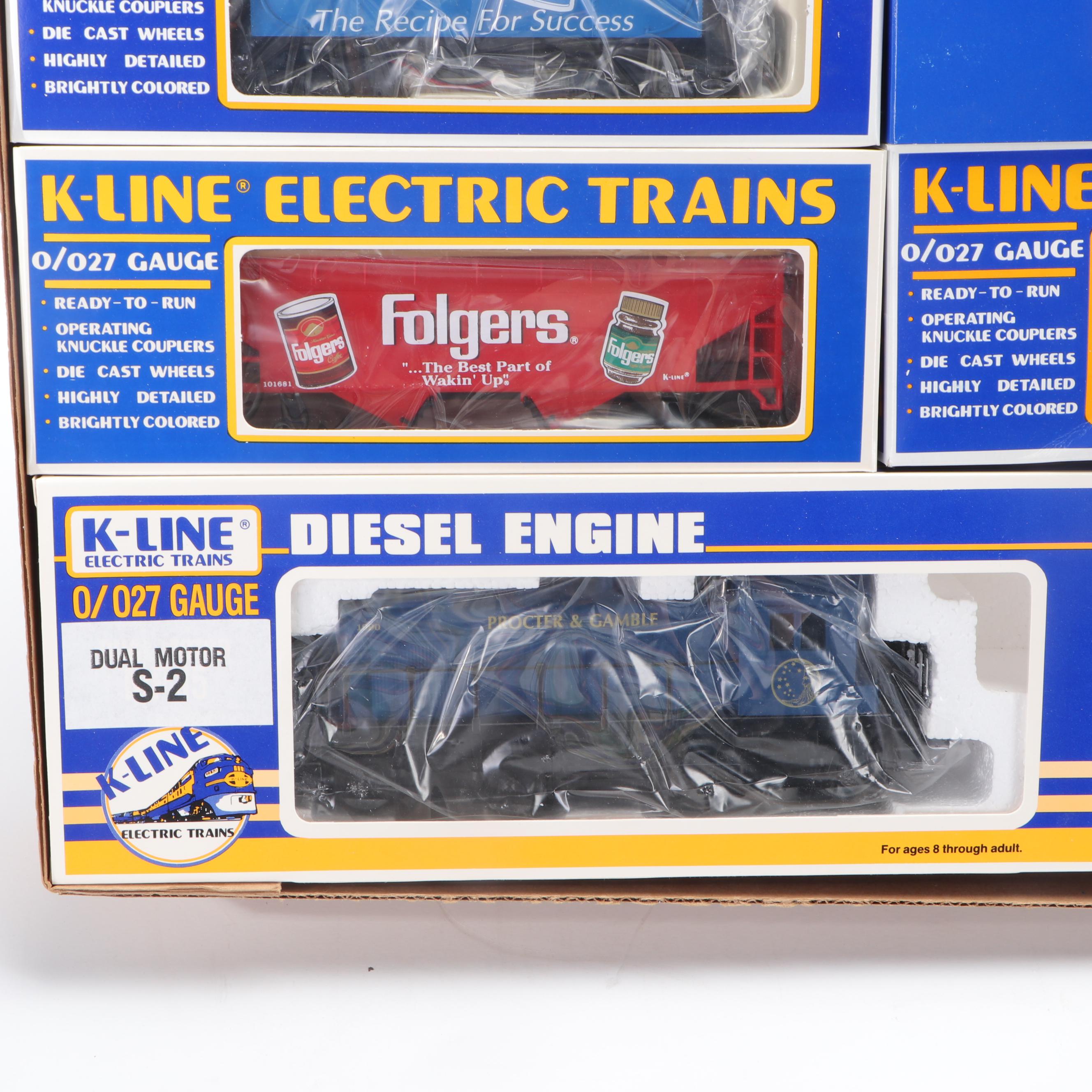 K-Line Proctor & Gamble Limited Edition Electric Train Set, 1990