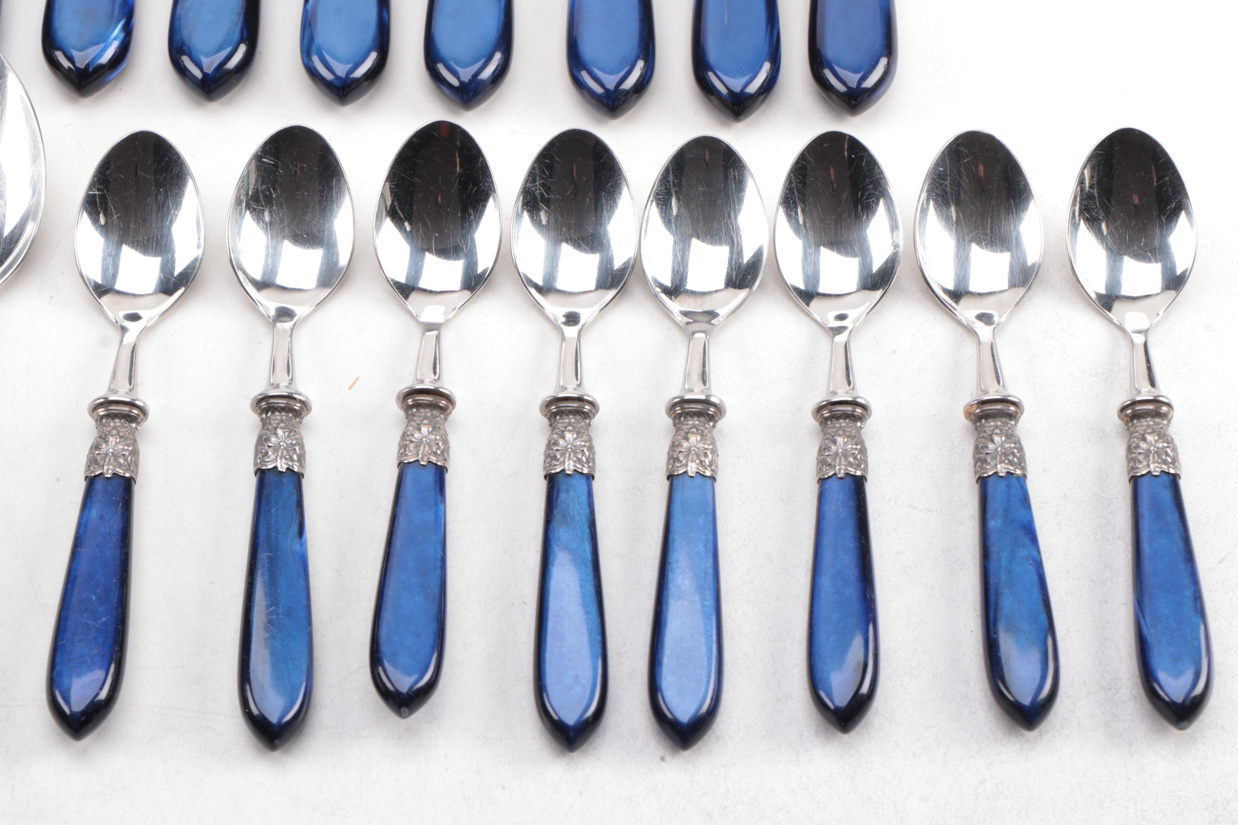 Laure Japy "Seychilles" Acrylic and Stainless Steel Flatware