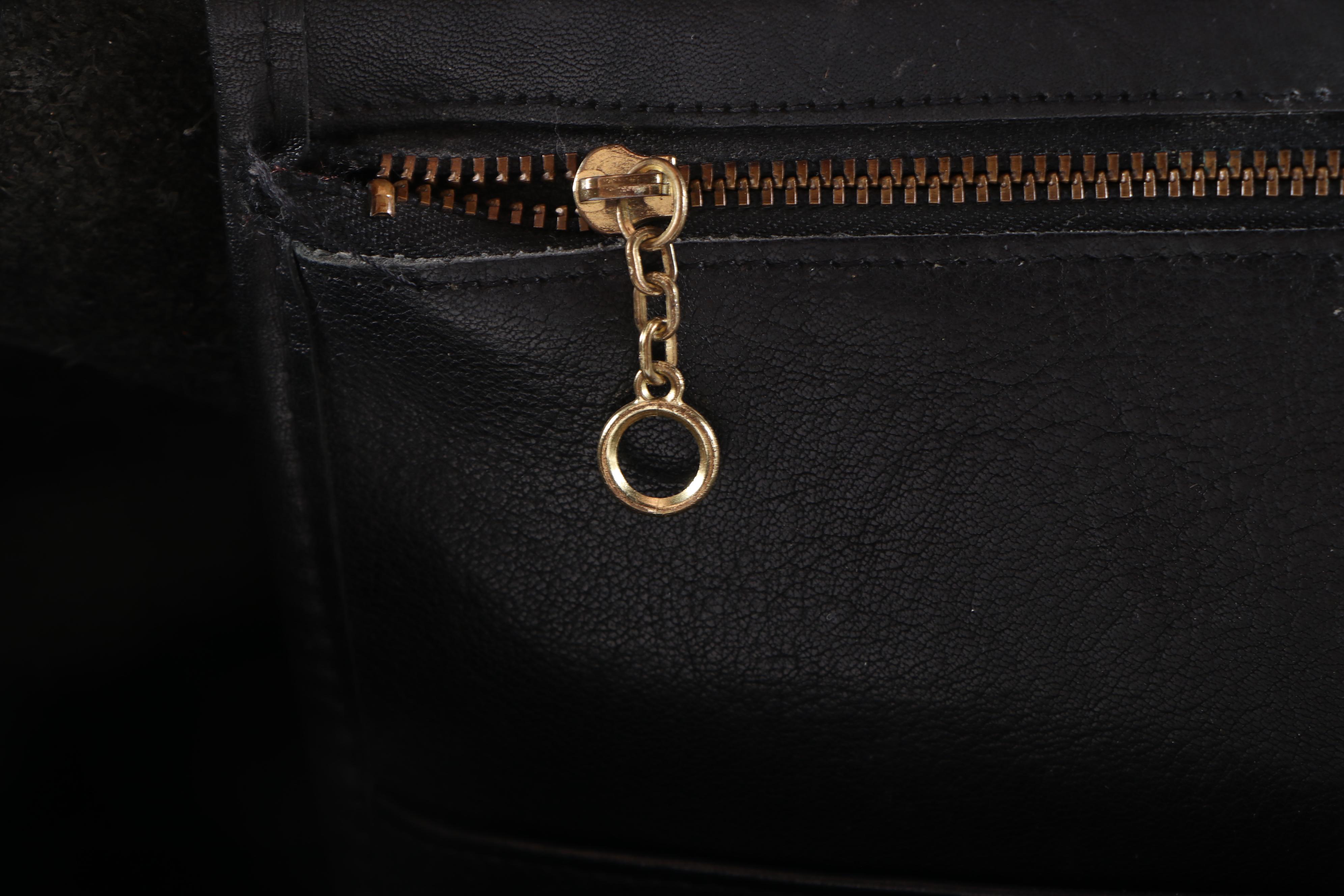 Coach Barclay Tote in Black Glove-Tanned Leather