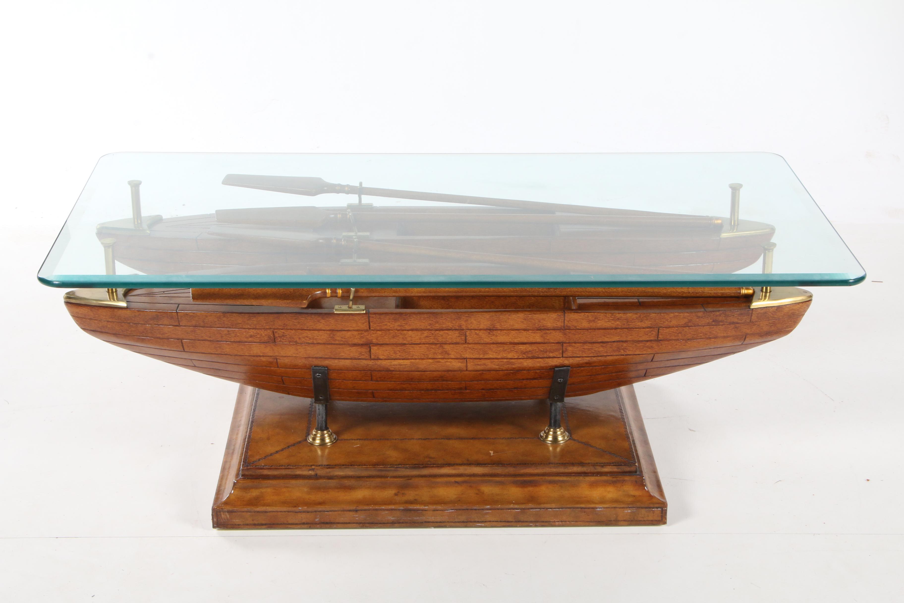 Maitland-Smith Nautical Themed Coffee Table