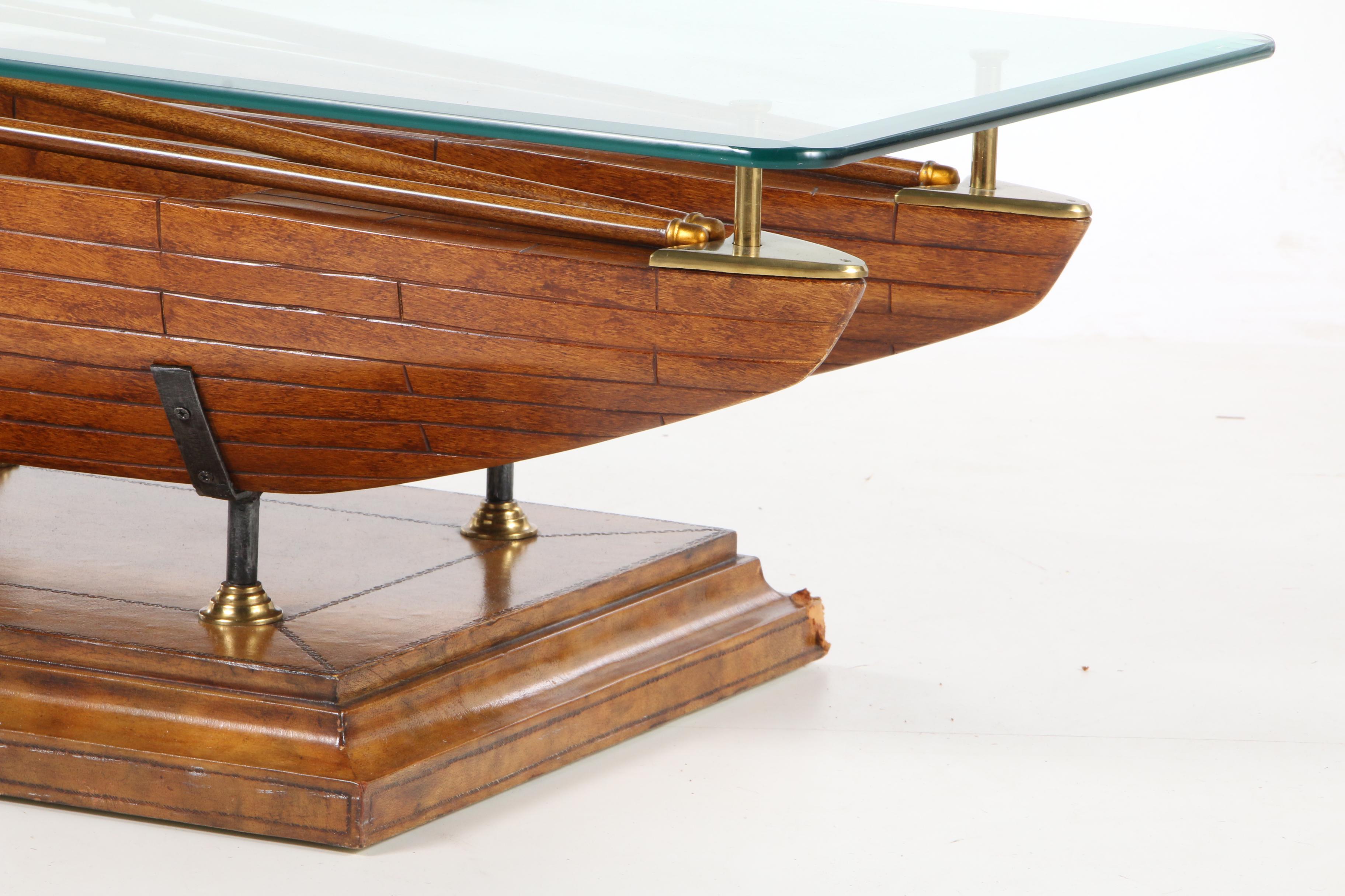 Maitland-Smith Nautical Themed Coffee Table