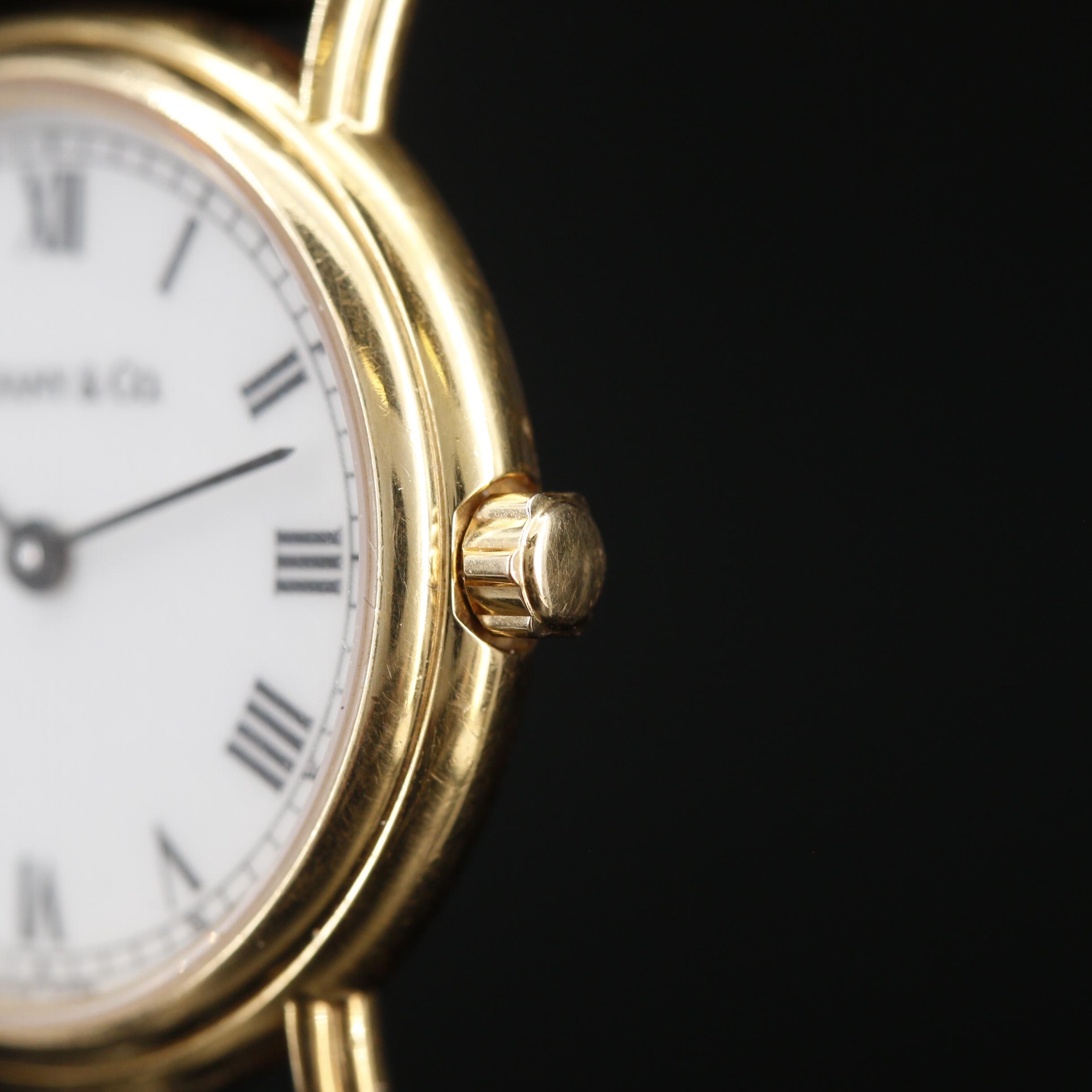 Tiffany & Co. L253 18K Yellow Gold Quartz Watch