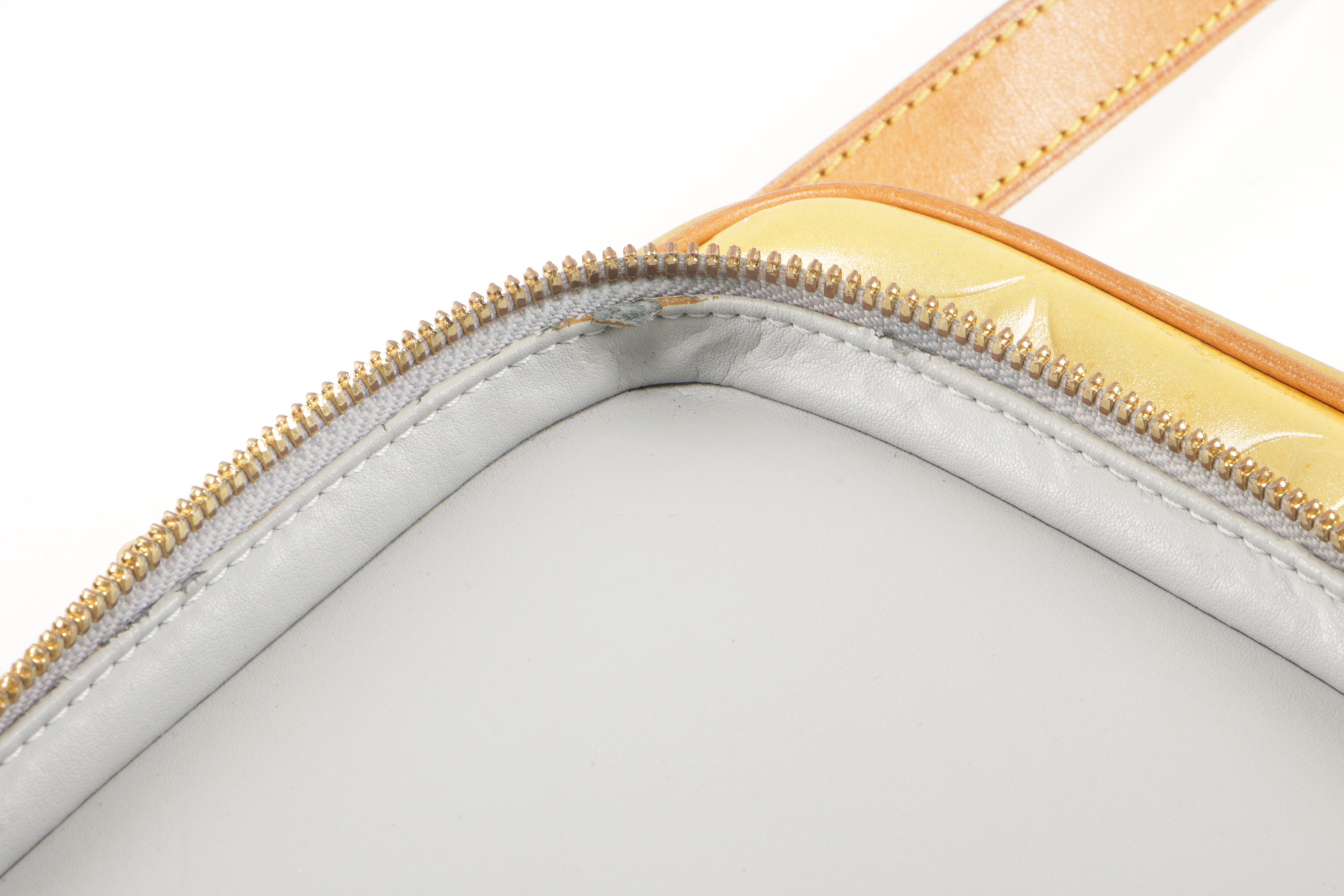 Louis Vuitton Wooster Crossbody Bag in Monogram Vernis and Vachetta Leather