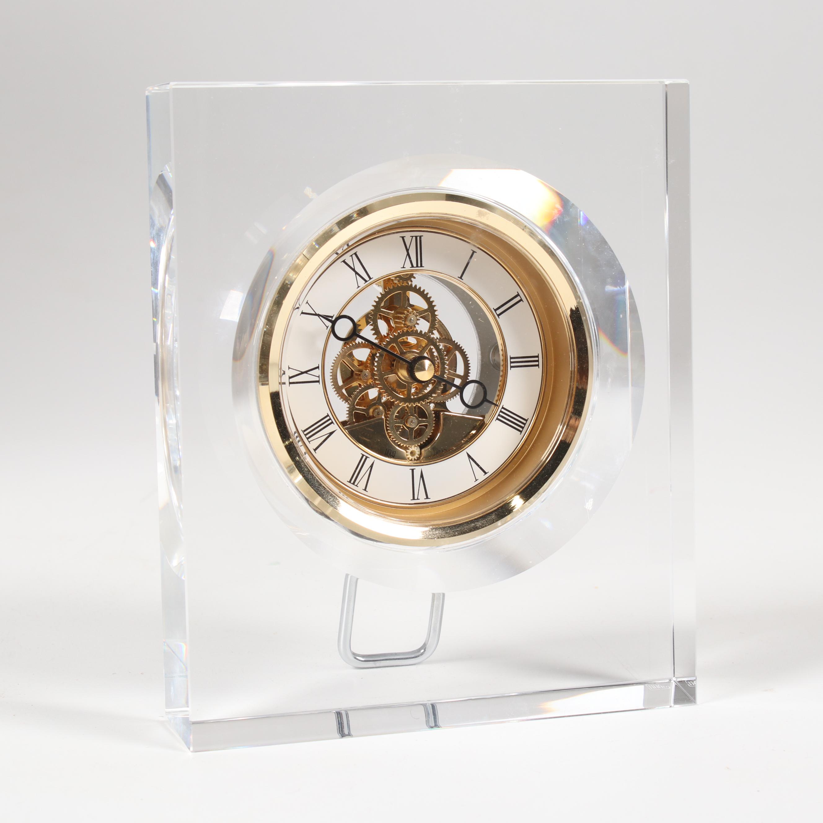 Hoya Crystal Desk Clock