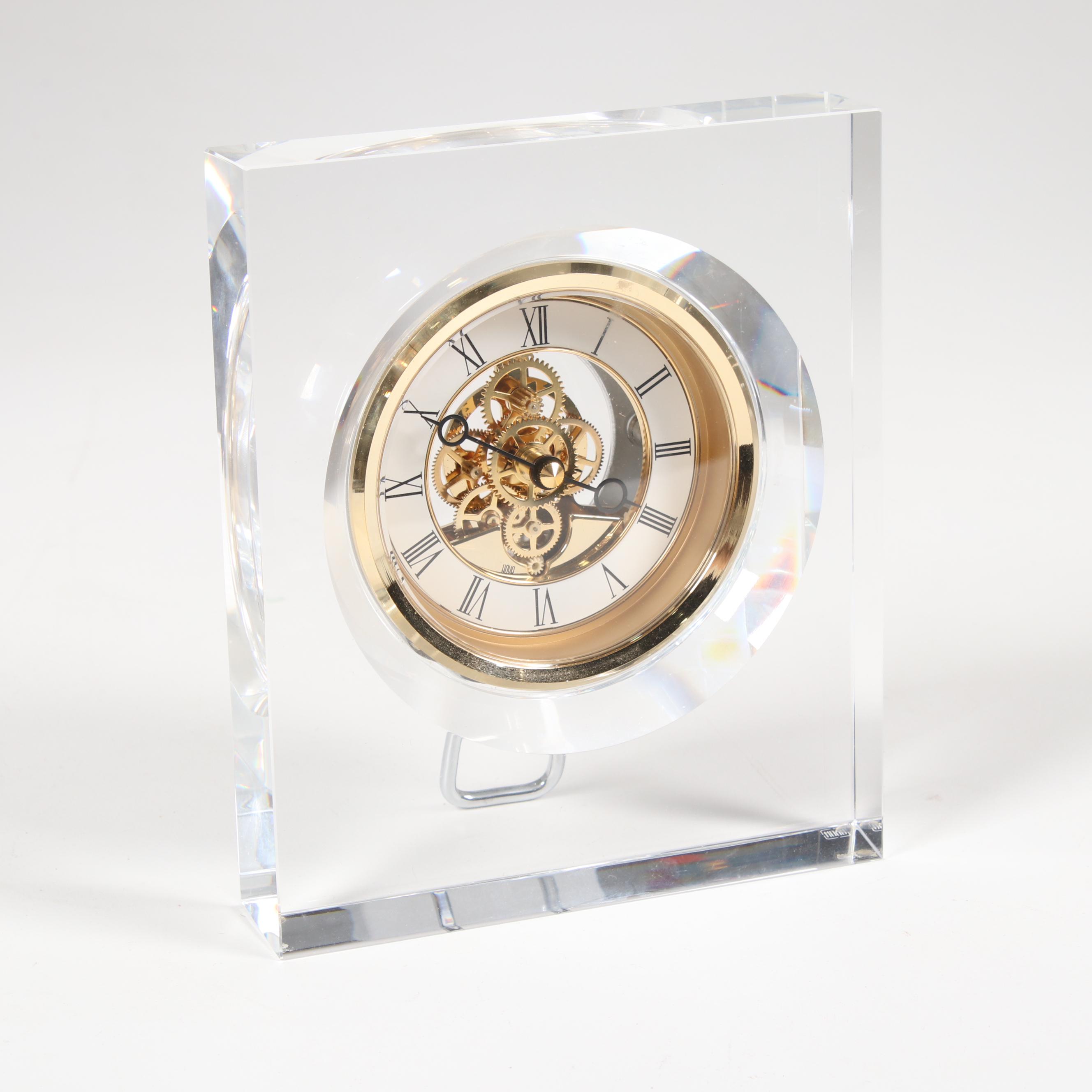 Hoya Crystal Desk Clock