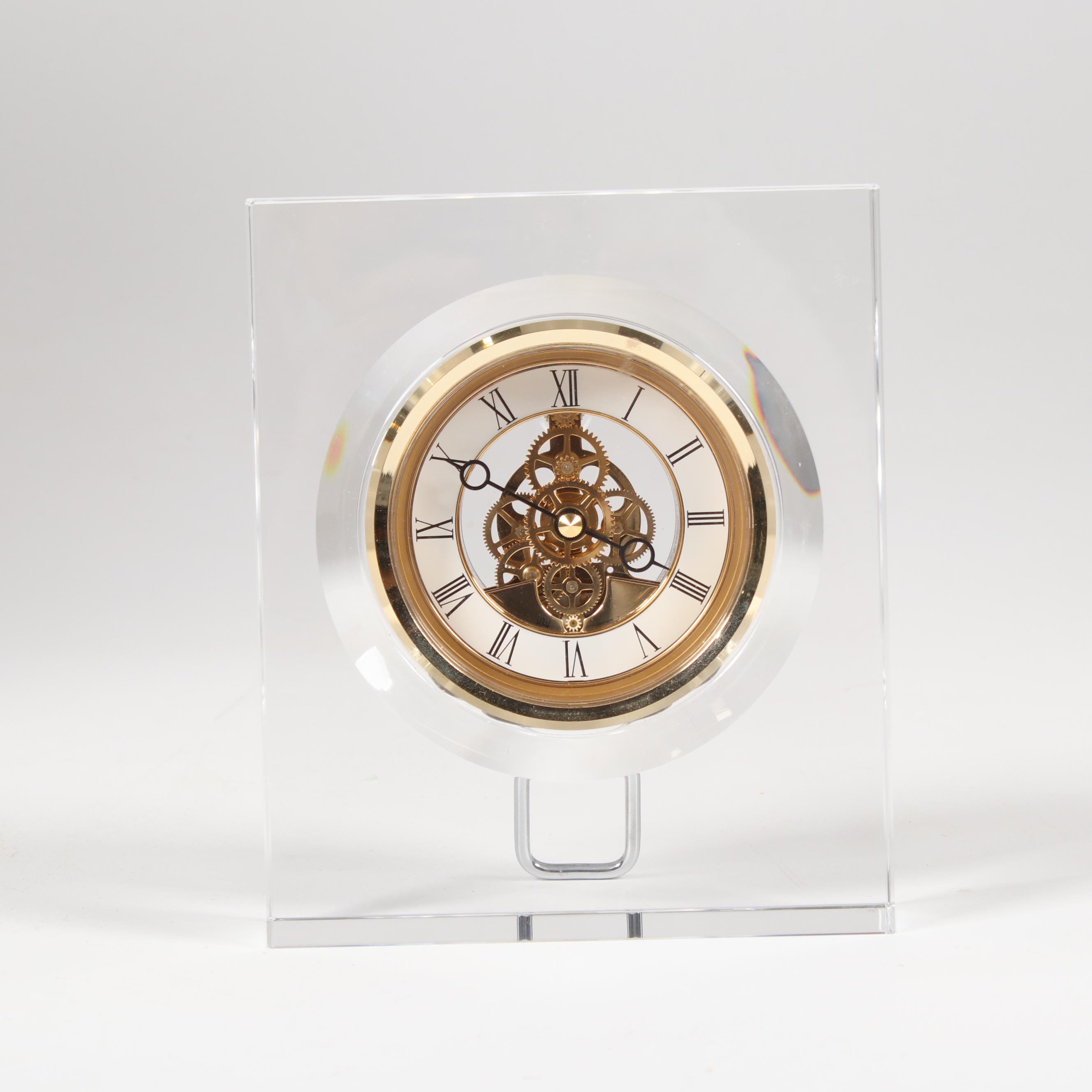 Hoya Crystal Desk Clock