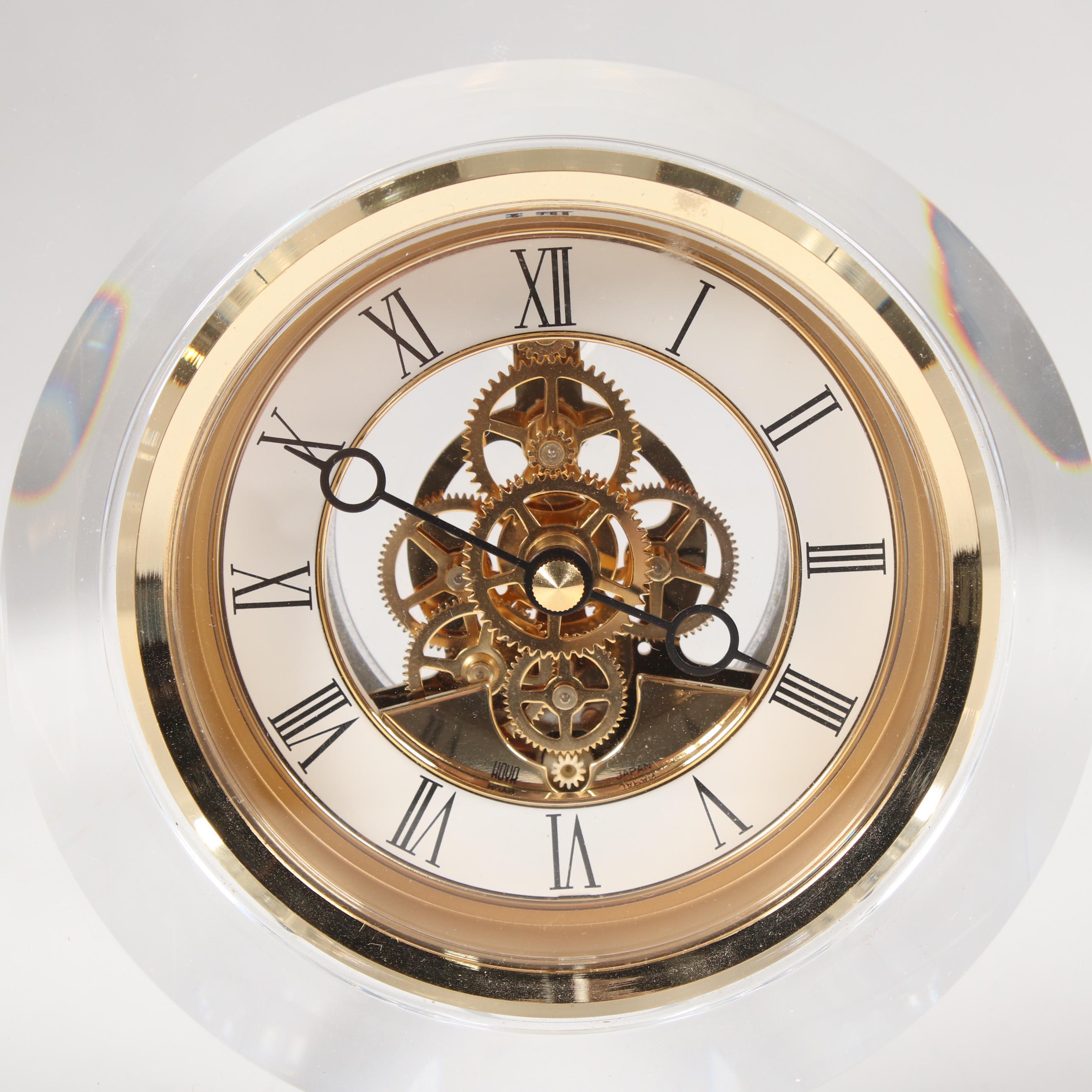 Hoya Crystal Desk Clock
