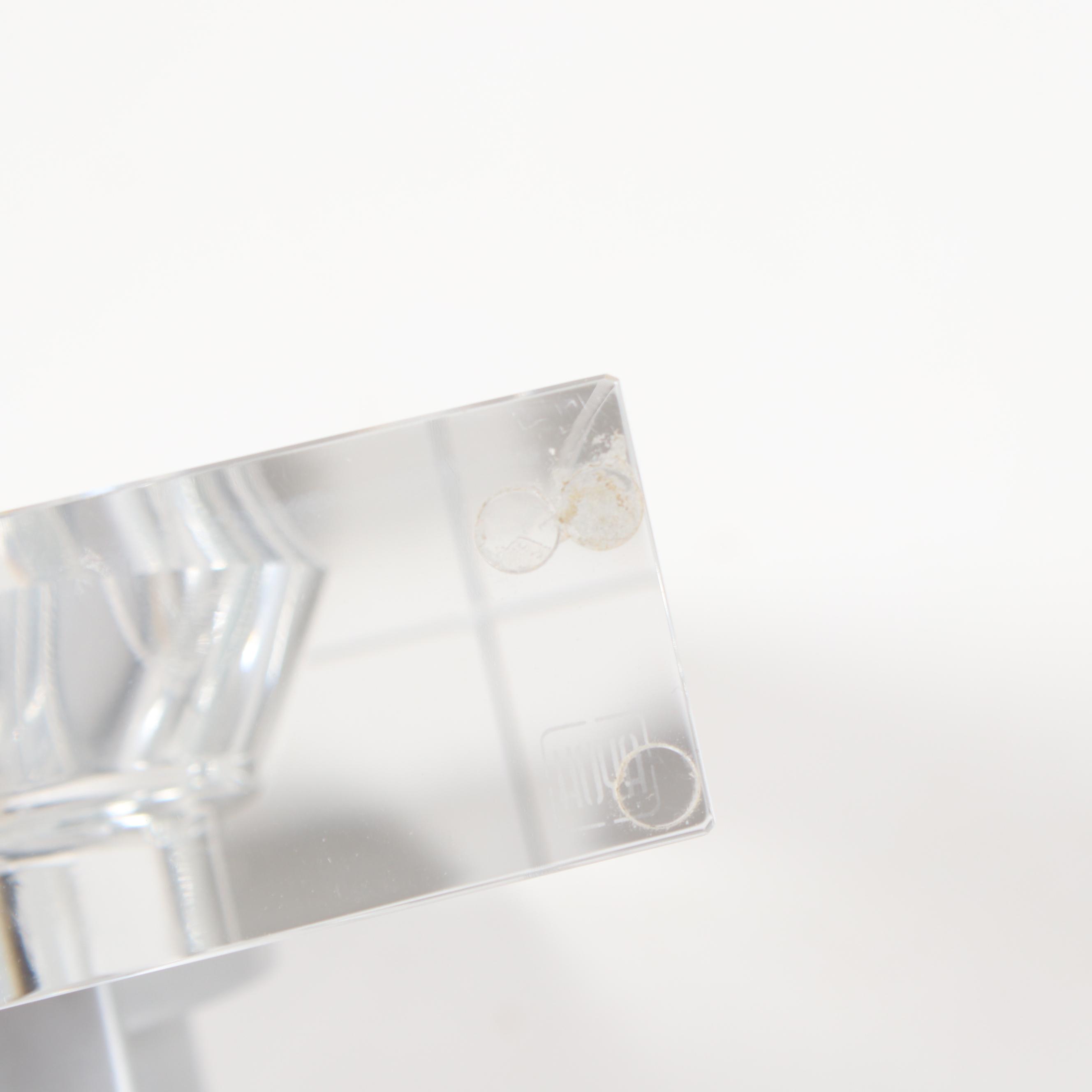 Hoya Crystal Desk Clock