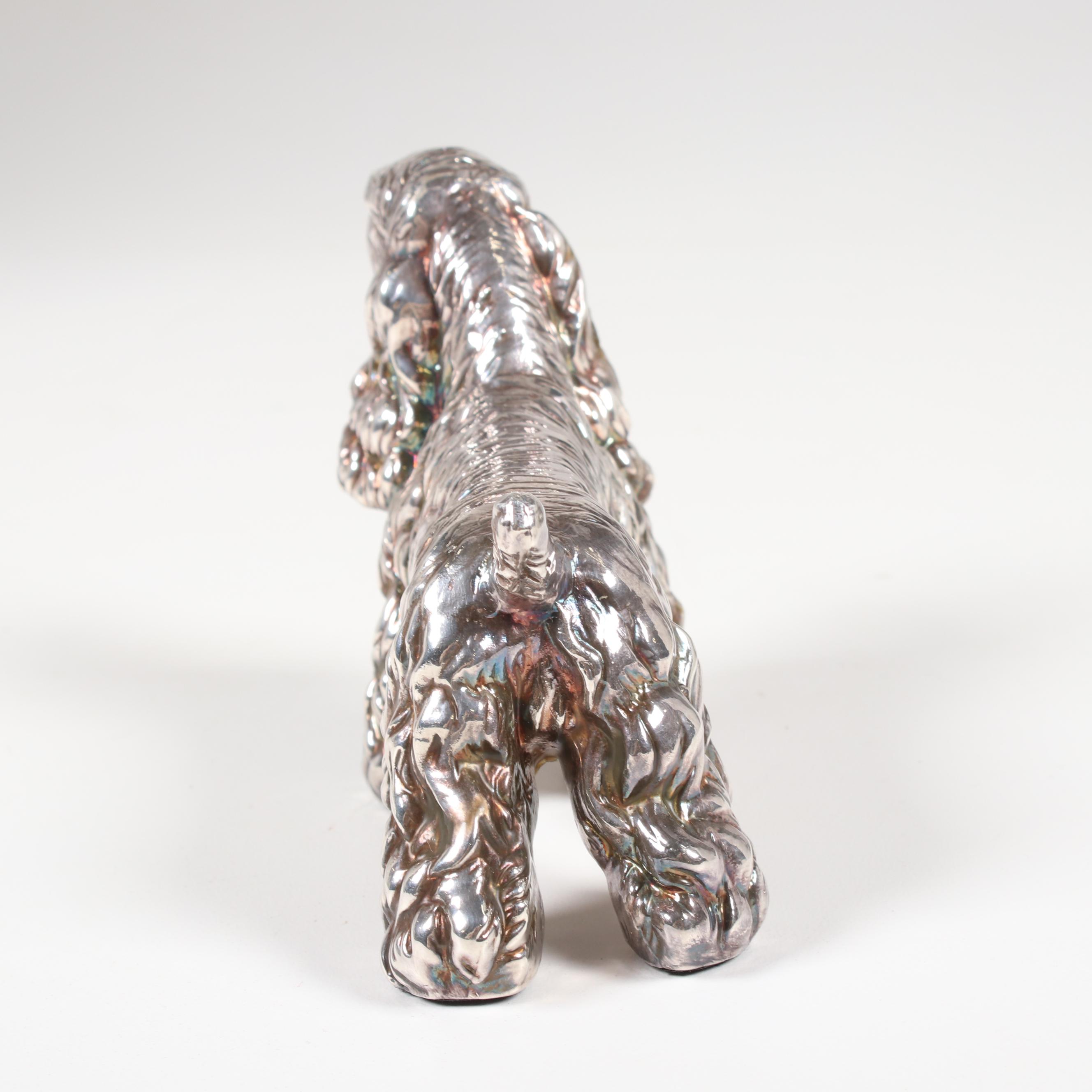 Sterling Silver Cocker Spaniel Figurine