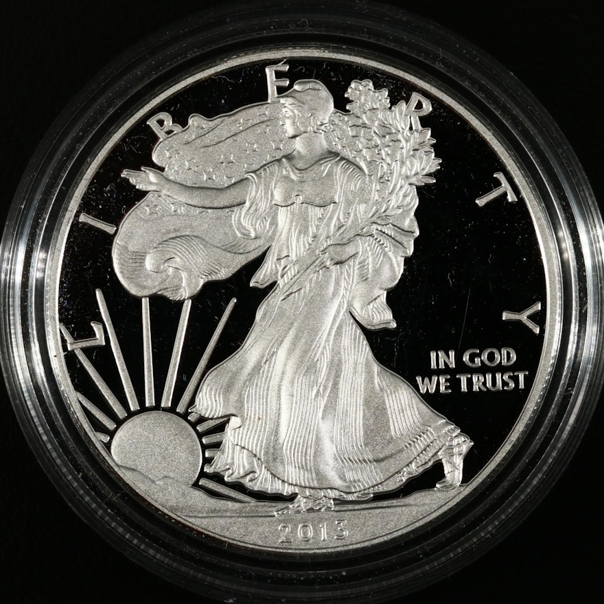 2013-W American Silver Eagle Proof Bullion Coin