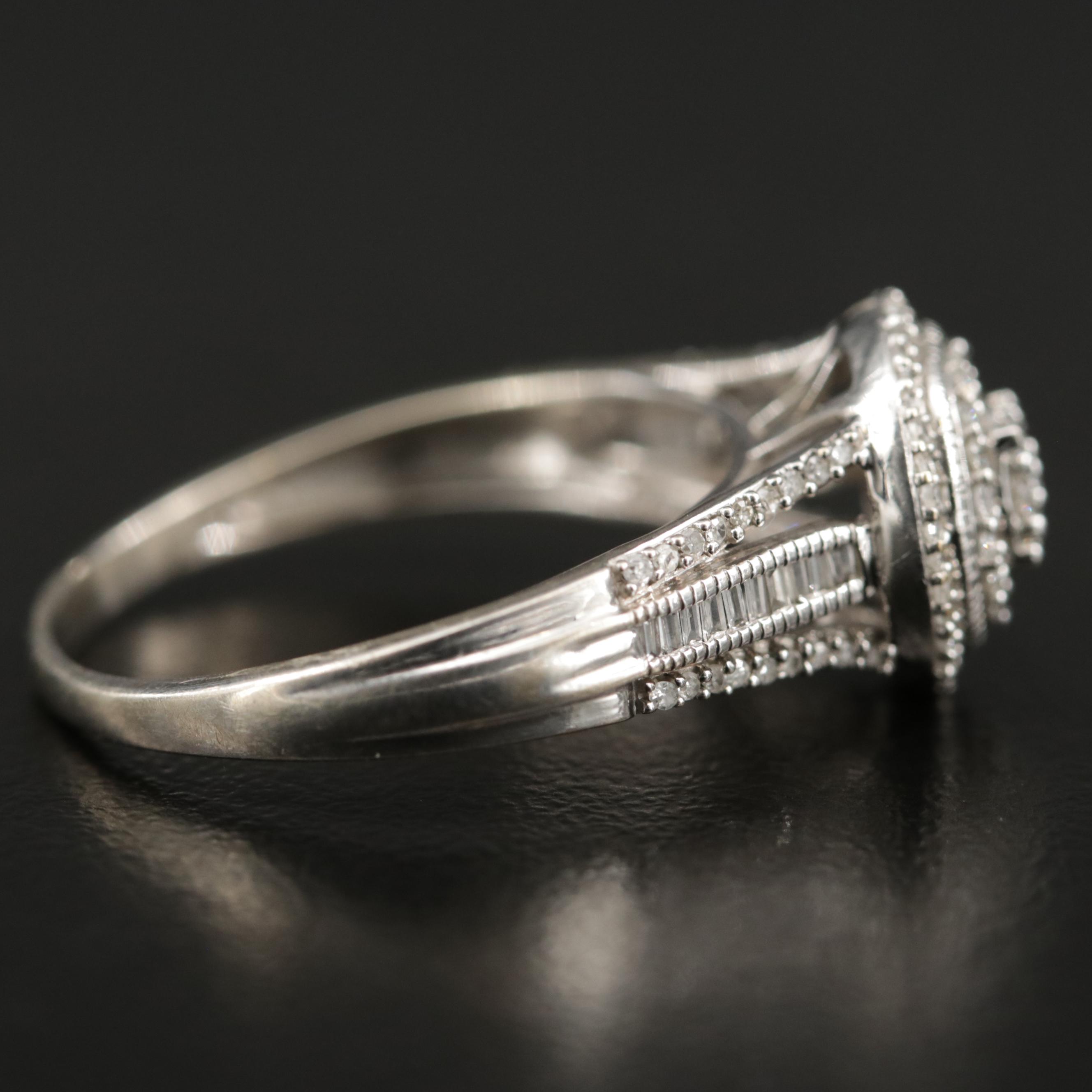 10K Gold Diamond Ring