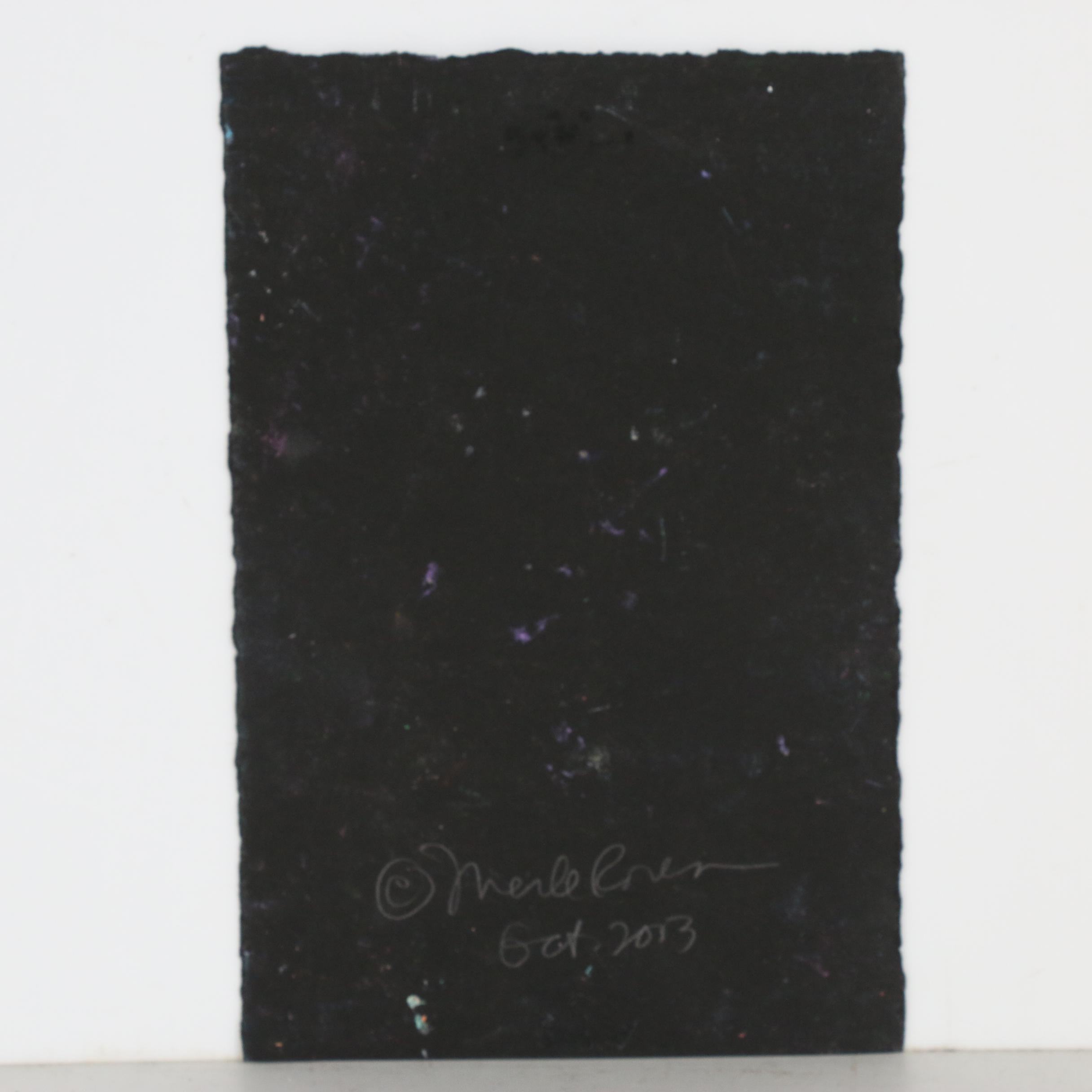 Merle Rosen Abstract Pastel Portrait, 2003