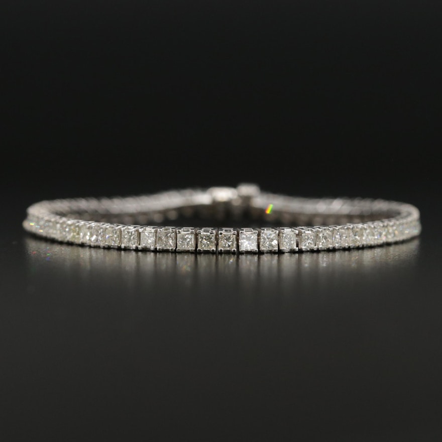 14K 4.47 CTW Diamond Line Bracelet