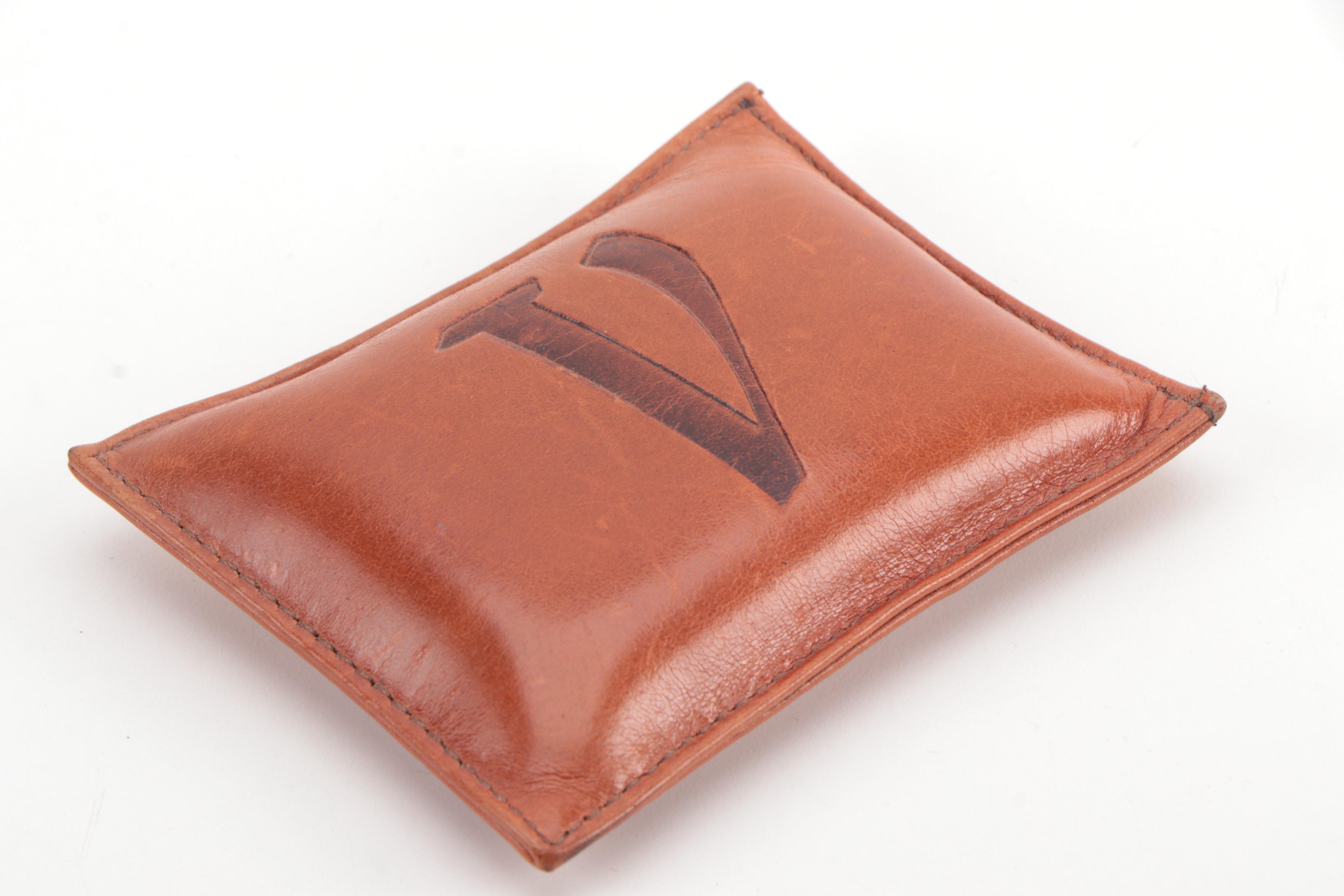 J.W. Cooper Wooden Boot Jack with "V" Leather Bean Bag Weight