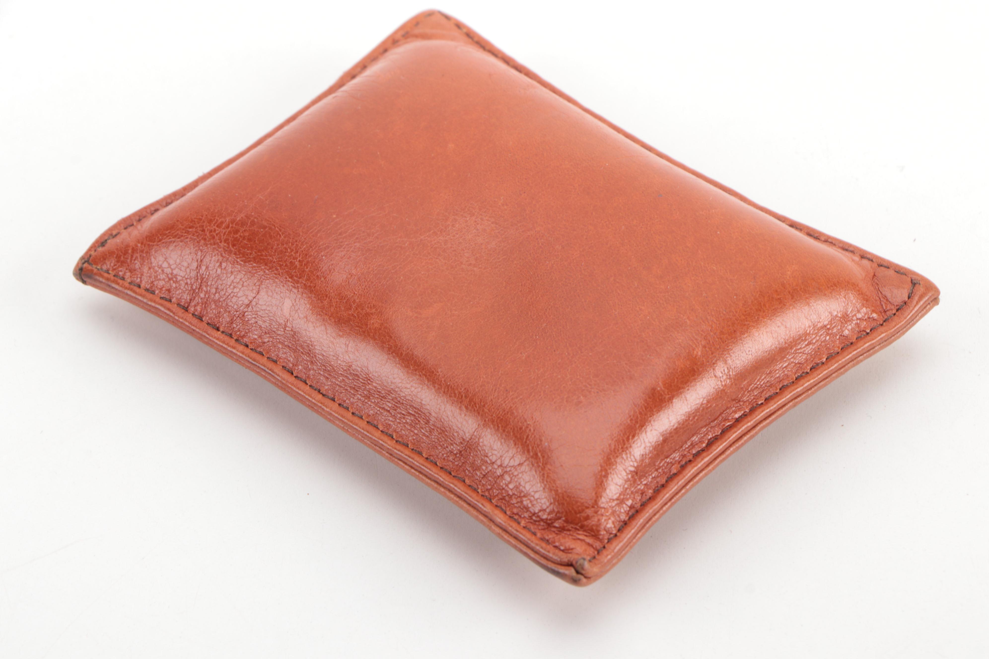 J.W. Cooper Wooden Boot Jack with "V" Leather Bean Bag Weight