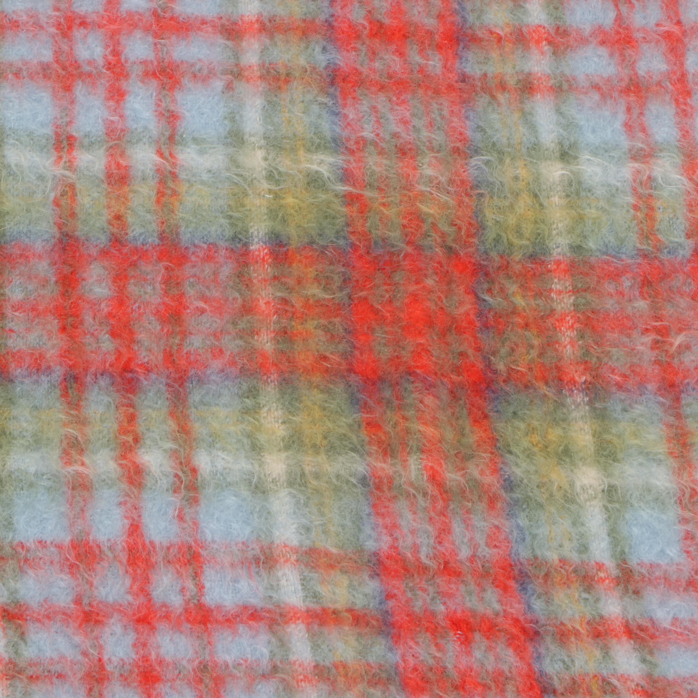 Andrew Stewart Anderson Scottish Mohair Blanket